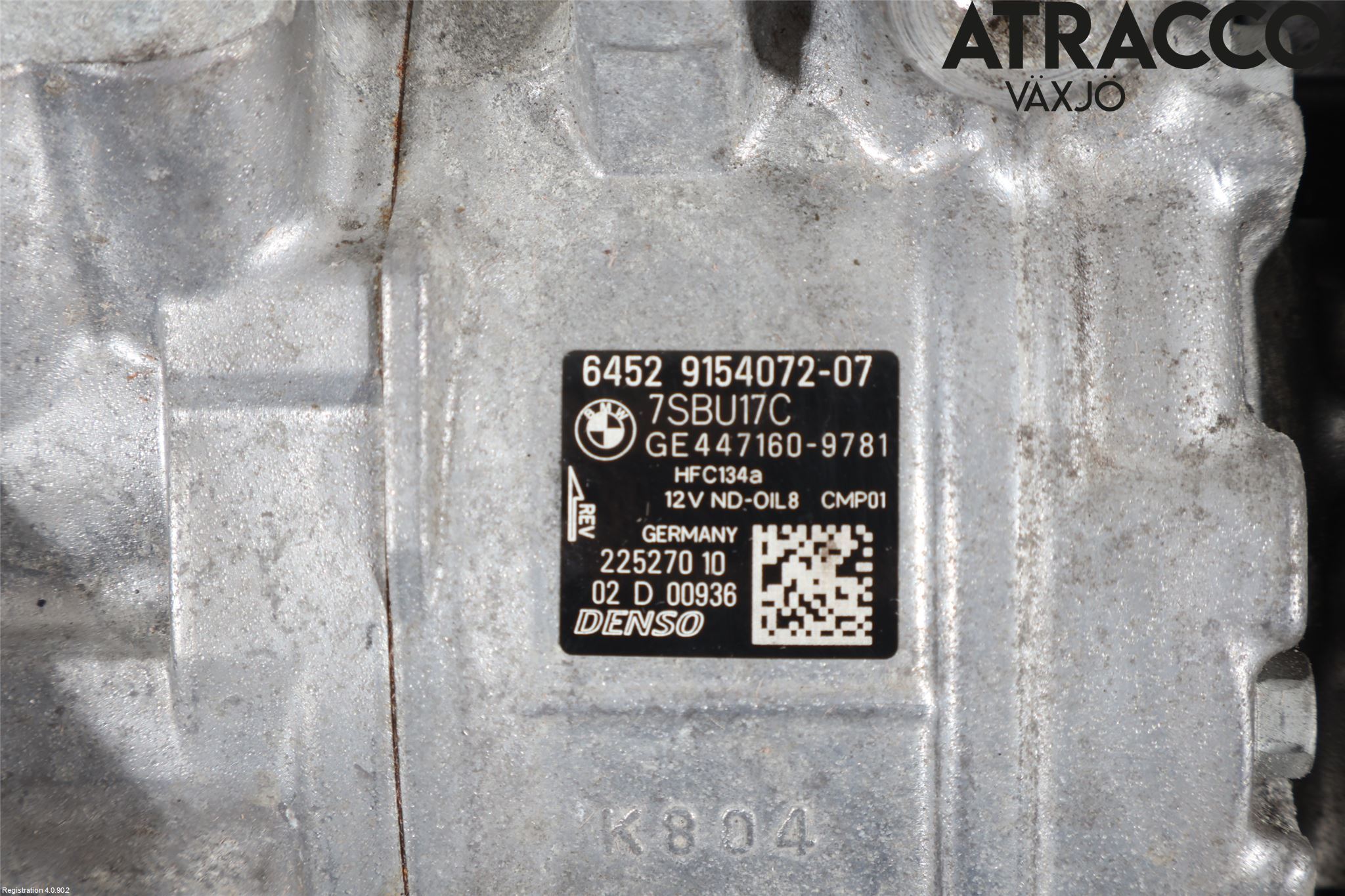 BMW 5 F10/F11/F18 09-17 Ac Kompressor