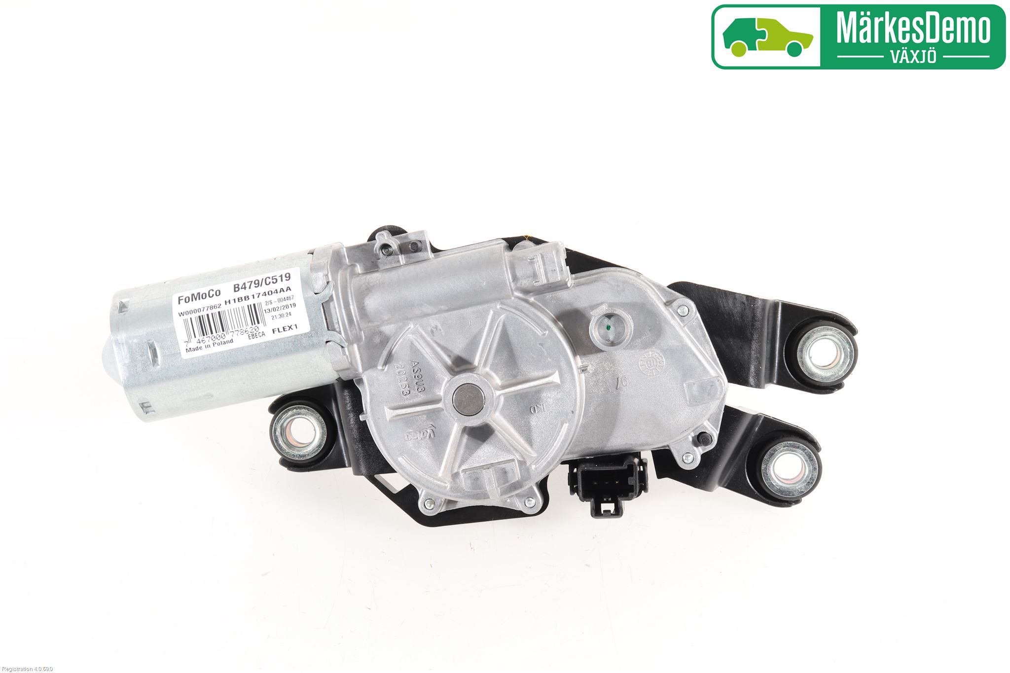 Ford FIESTA (VII) 18-23 Torkarmotor Baklucka