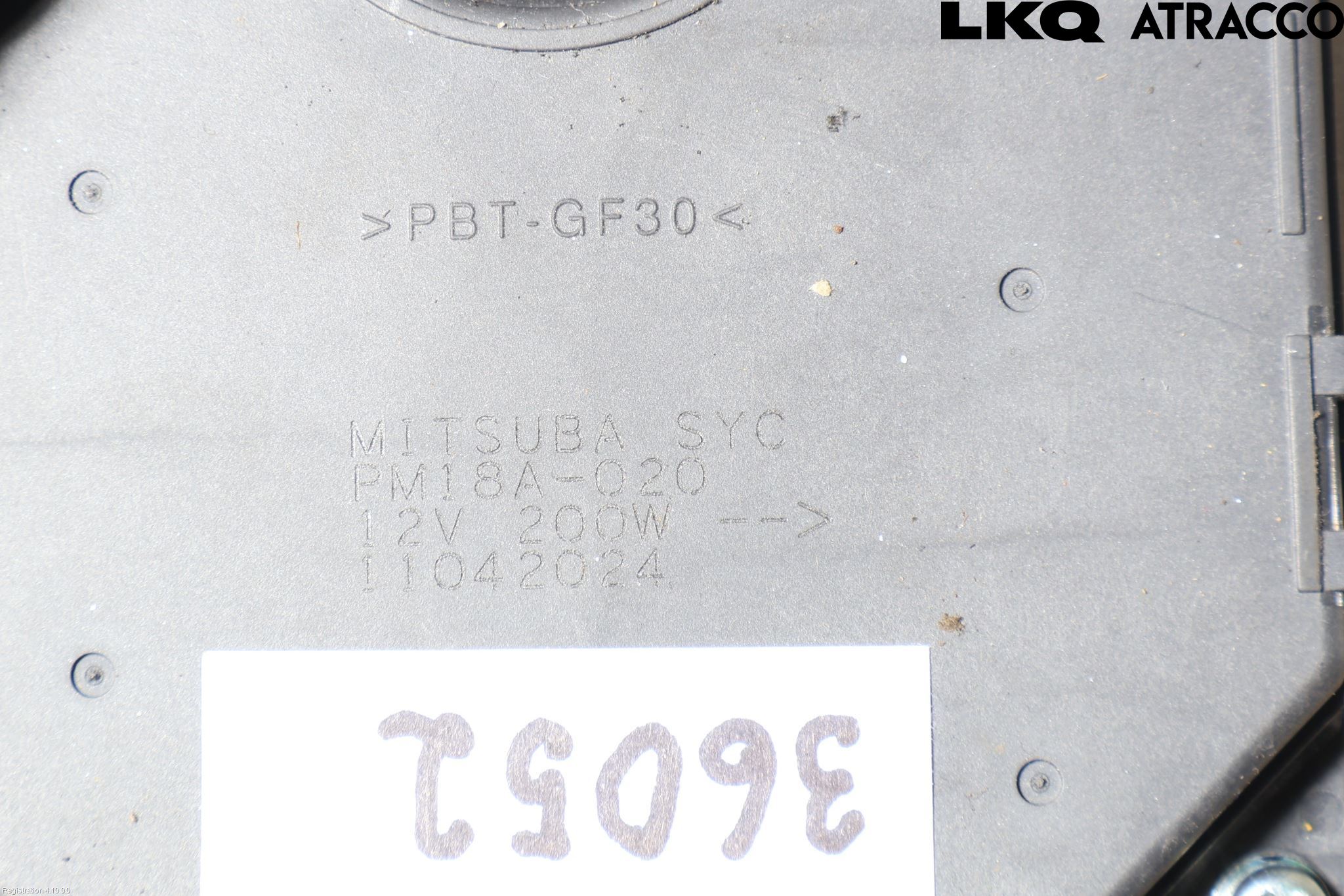 Honda CIVIC e HEV 23- Kylfläkt El