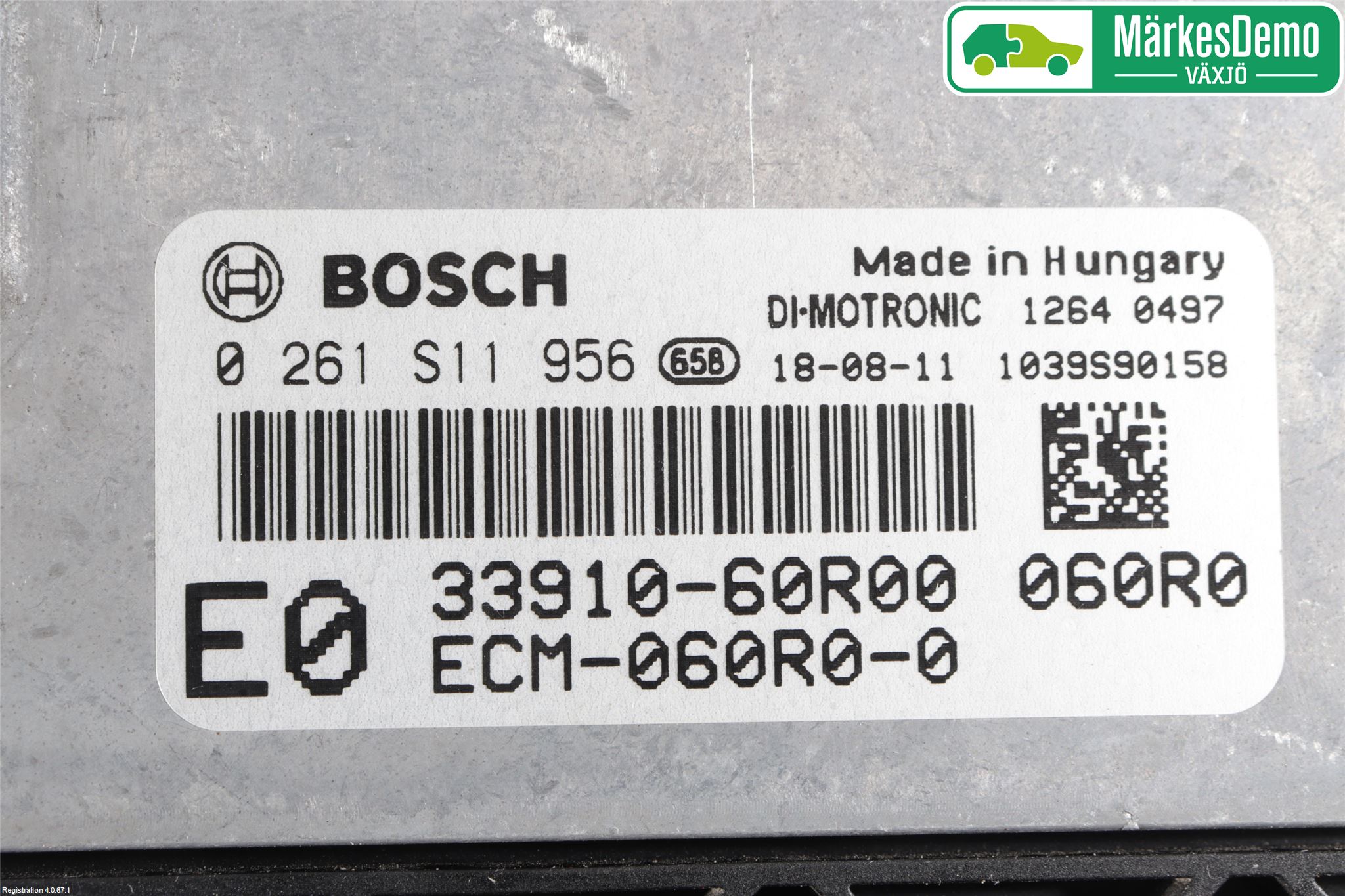 Suzuki VITARA 15- Styrenhet Insprut Bensin