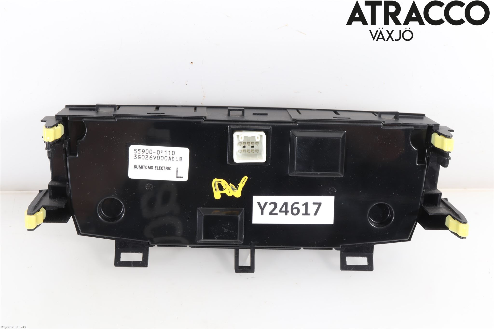 Toyota VERSO 09-18 Ac Styrenhet Ac Manöveren