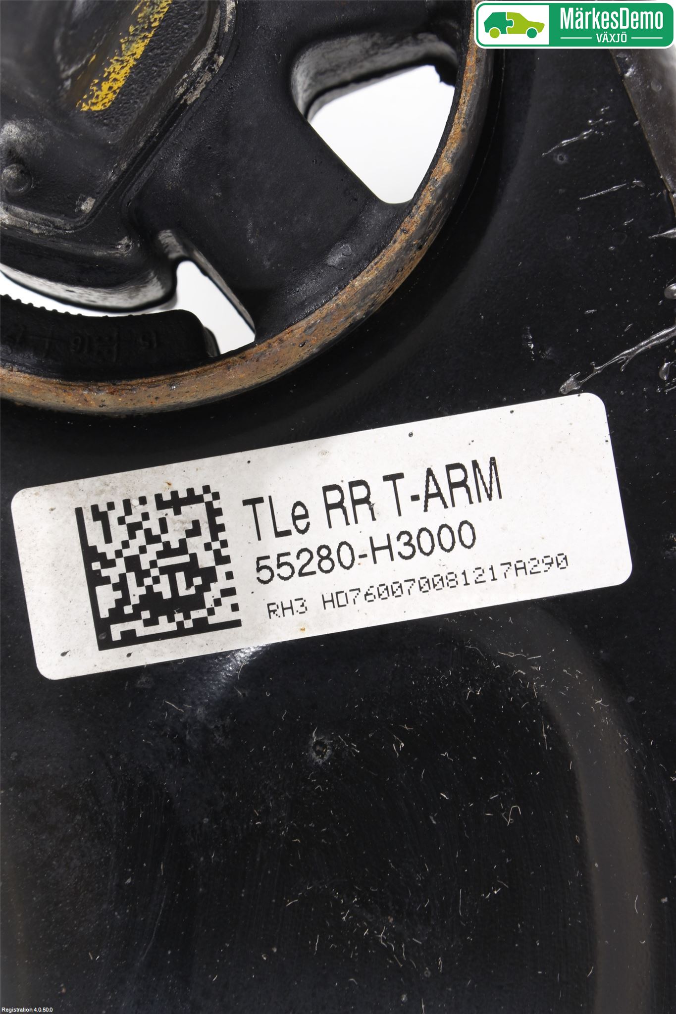 Hyundai TUCSON 05- Bärarm Bak Höger