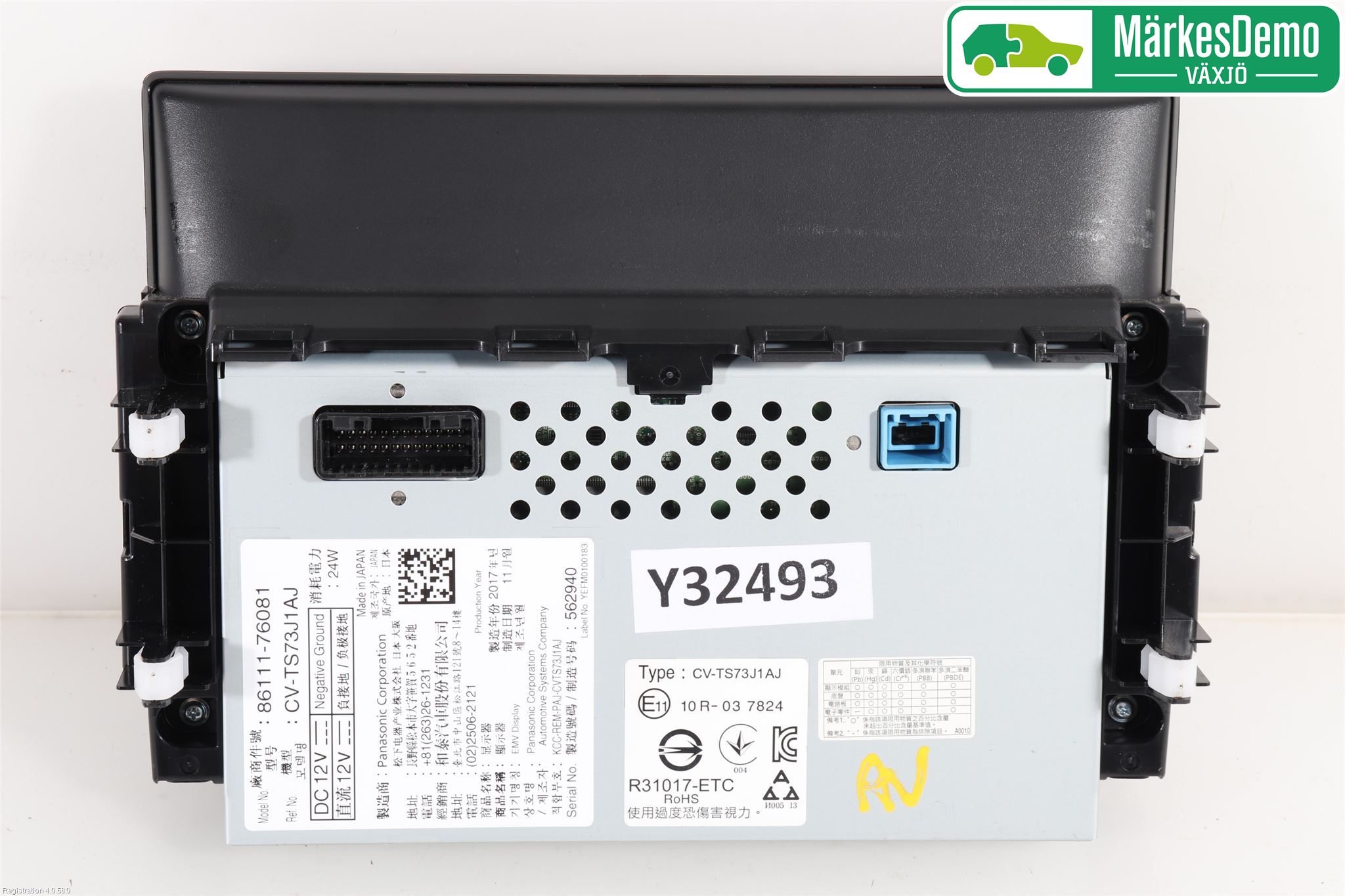 Lexus CT 200h Cd Radio - Multimediapanel