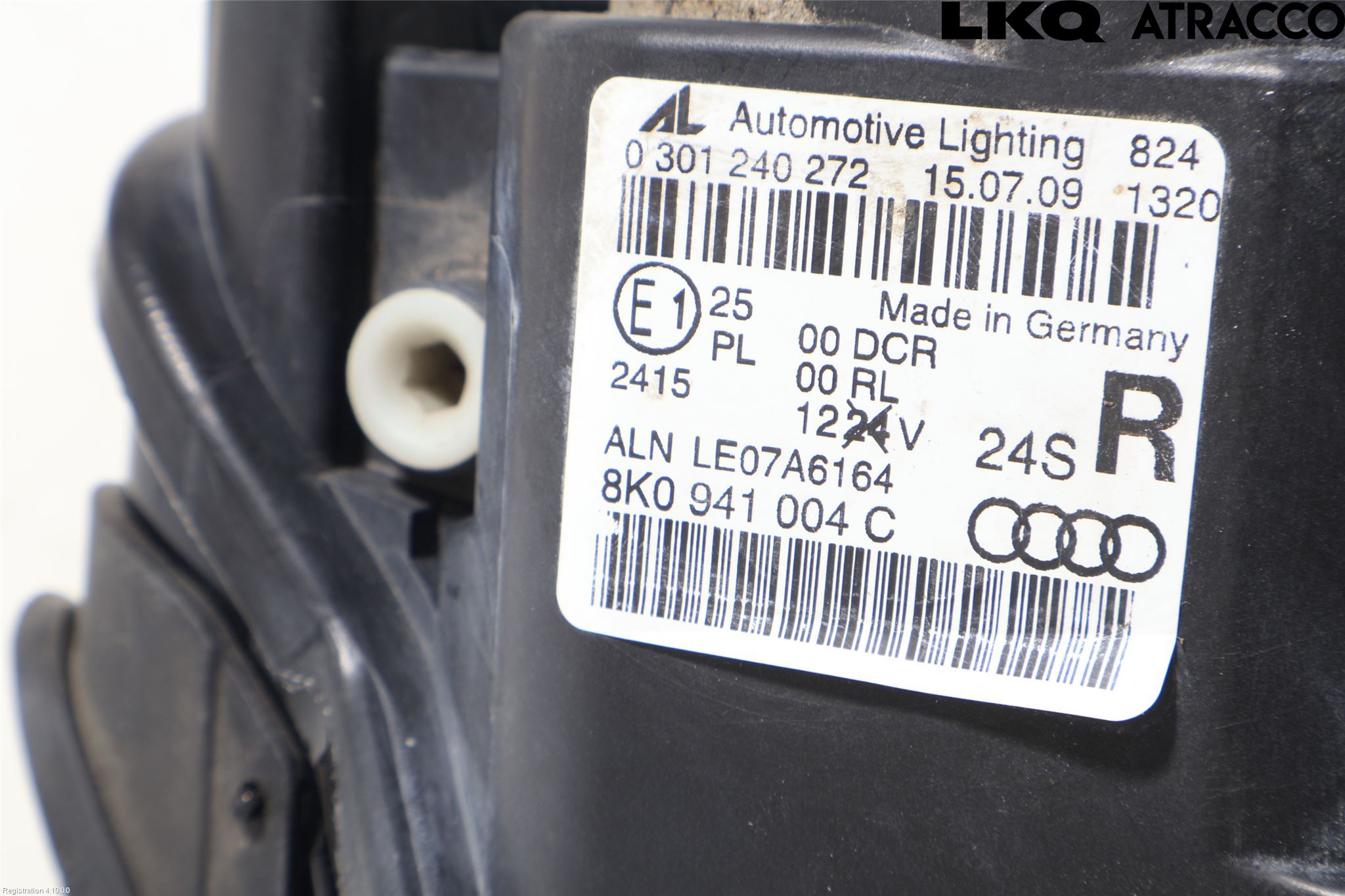 Audi A4/S4 08-11 Strålkastare Höger