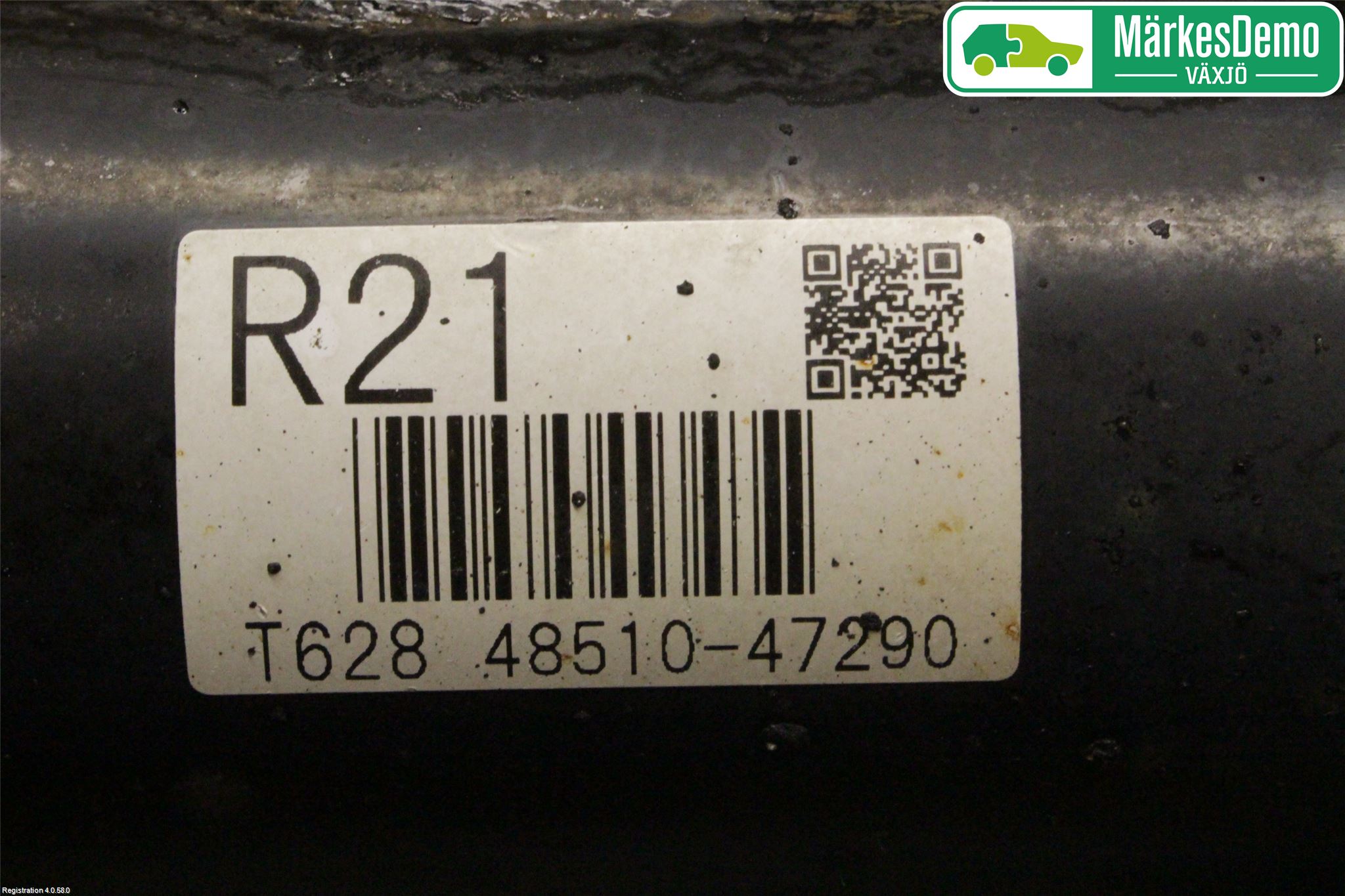 Toyota PRIUS (ZVW50) 16-21 Fjäderben Fram Höger