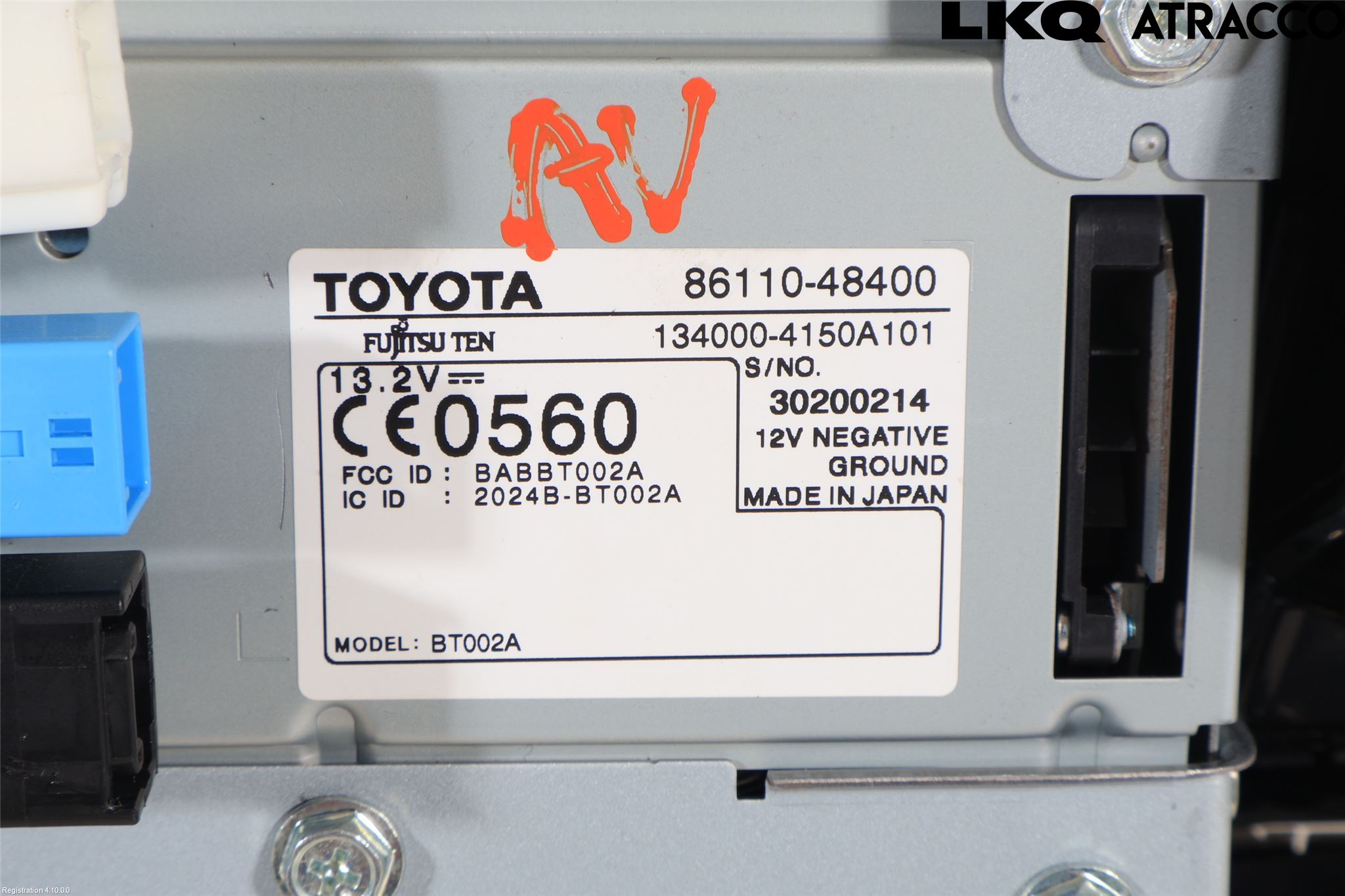 Lexus RX XU30 03-09 Cd Radio - Multimediapanel