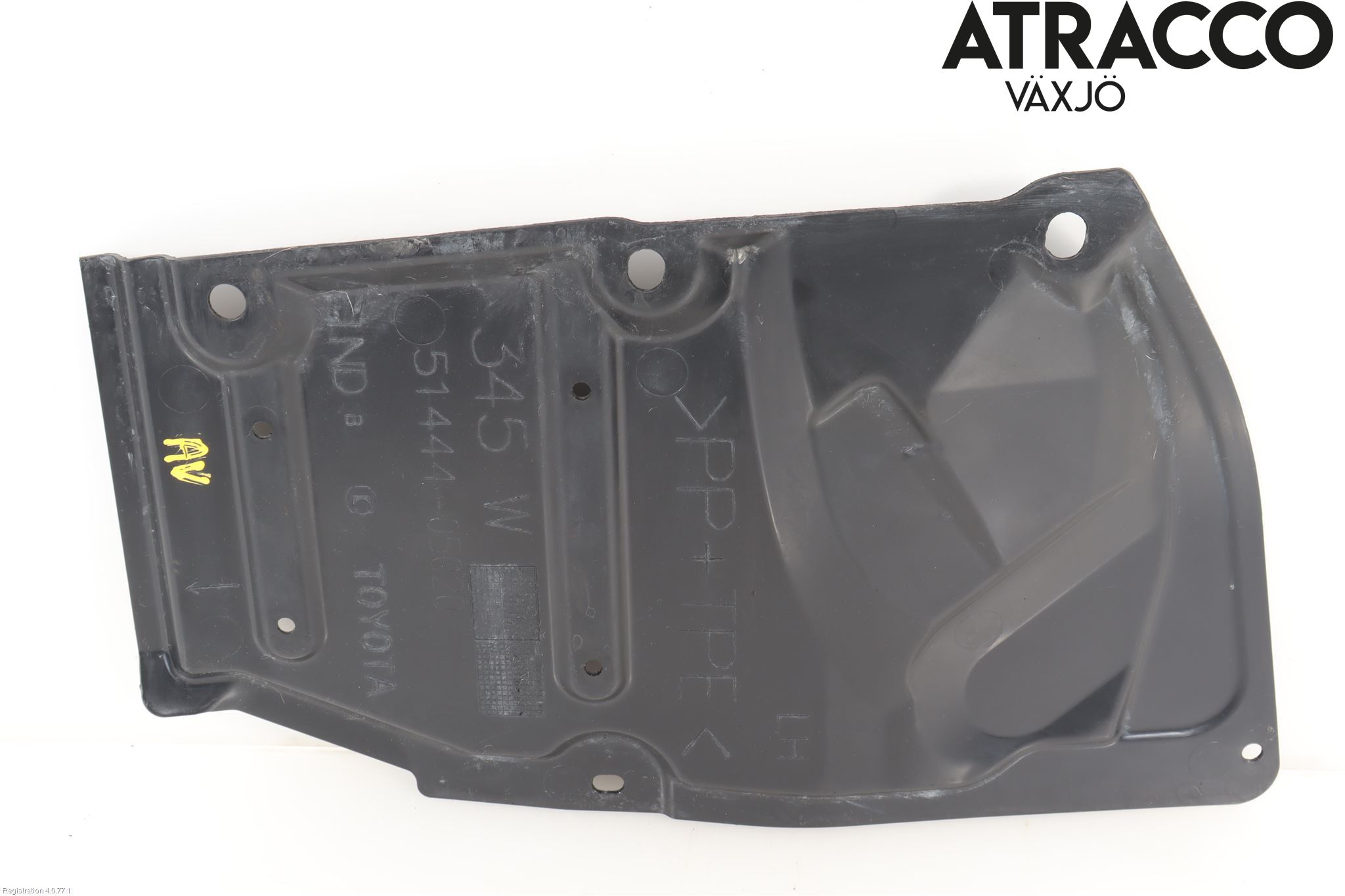 Toyota AURIS 13-19 Hasplåt Plåt-Plast