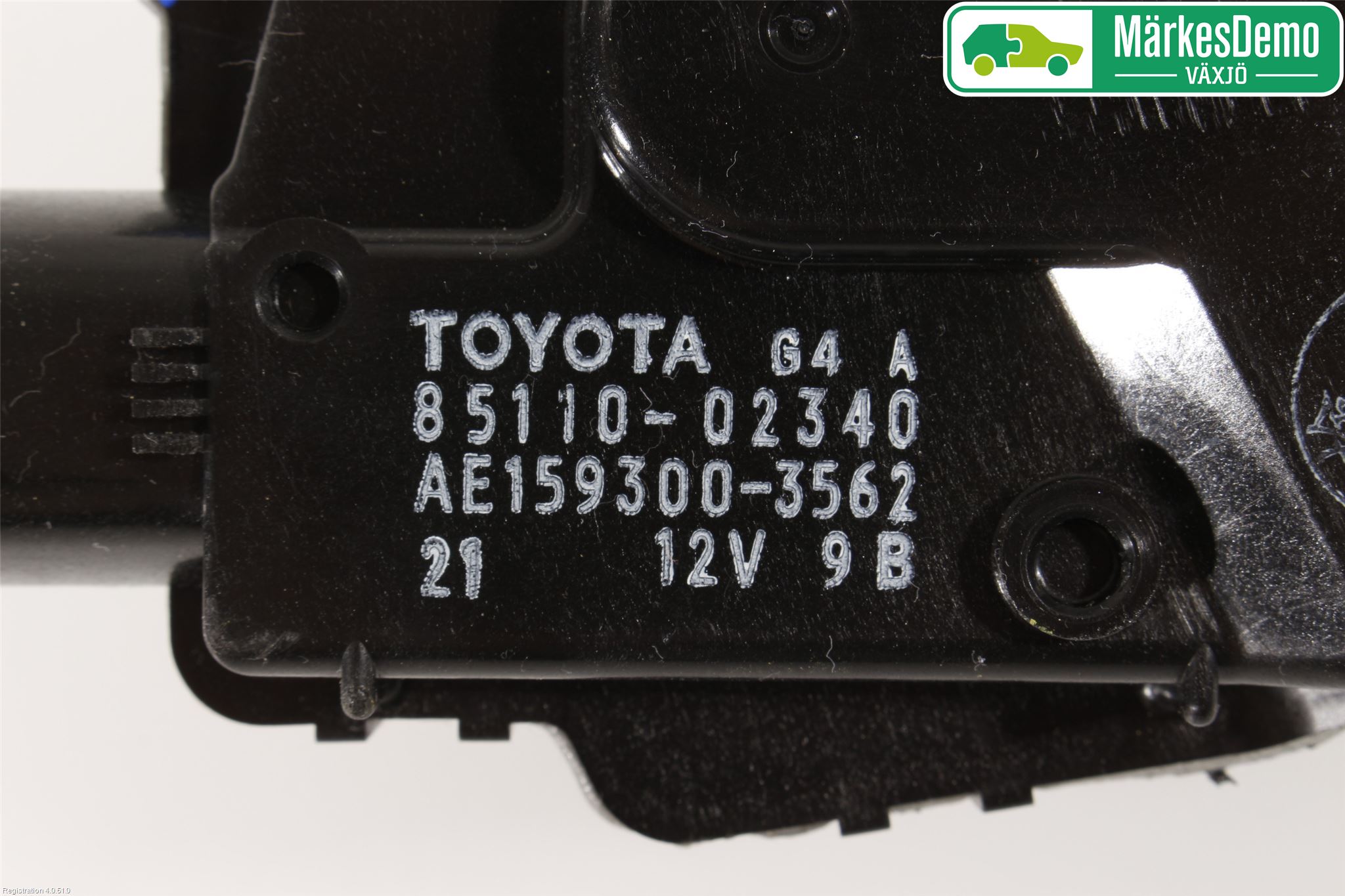 Toyota AURIS 13-19 Torkarmotor Vindruta