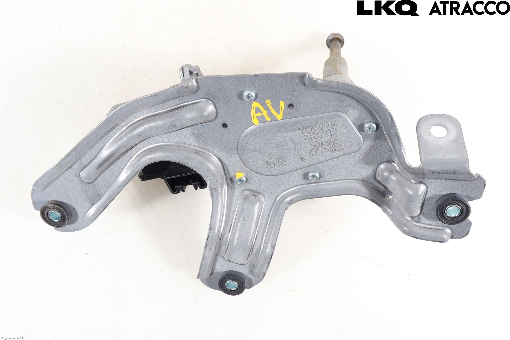 Toyota COROLLA 19- Torkarmotor Baklucka