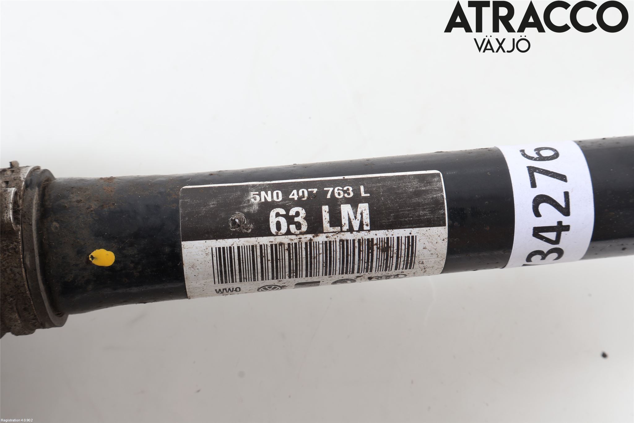 Volkswagen VW TIGUAN 07-16 Drivaxel Fram Vänster