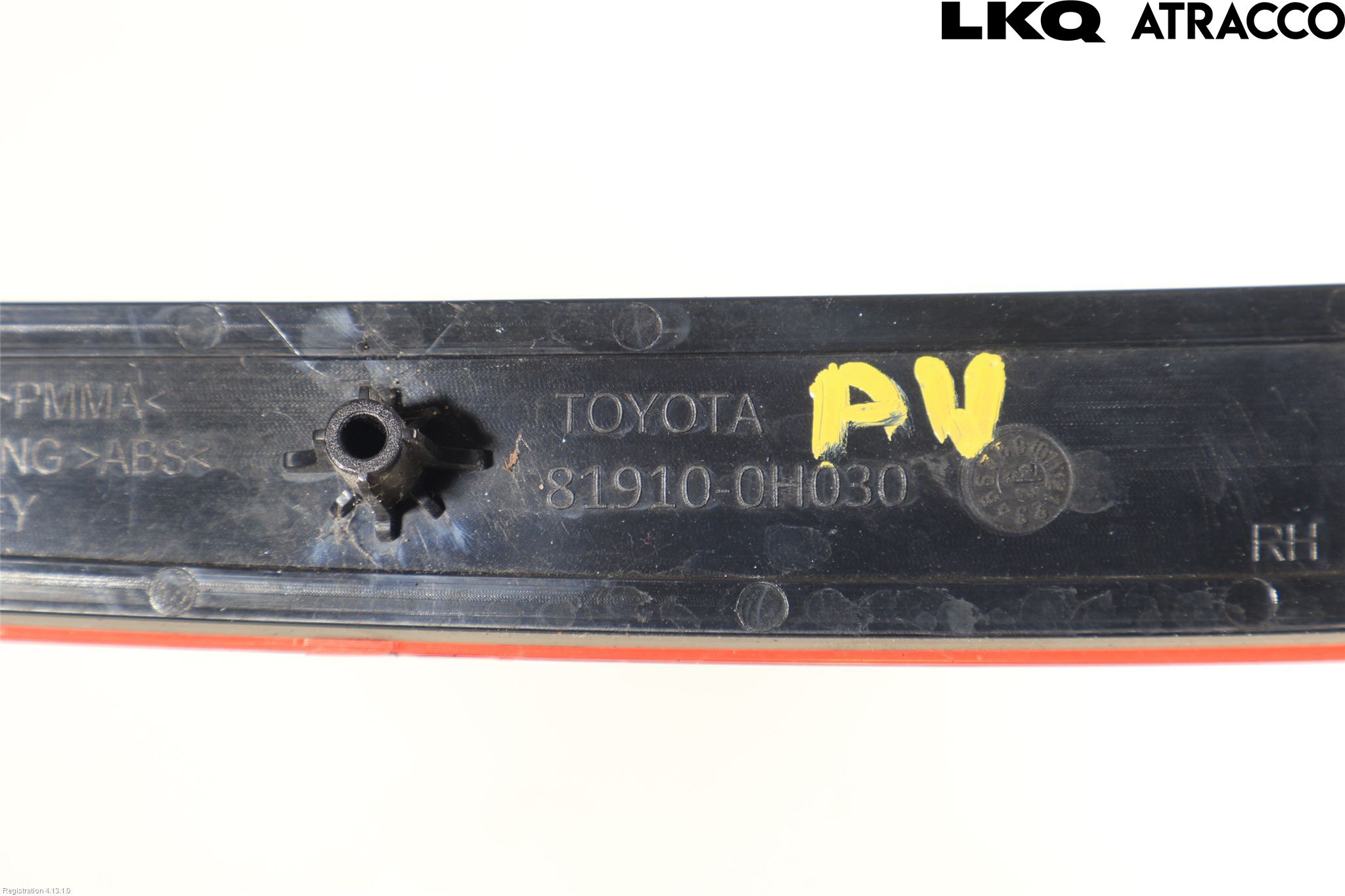 Toyota AYGO X AB70 22- Dimljus/Reflex Bak