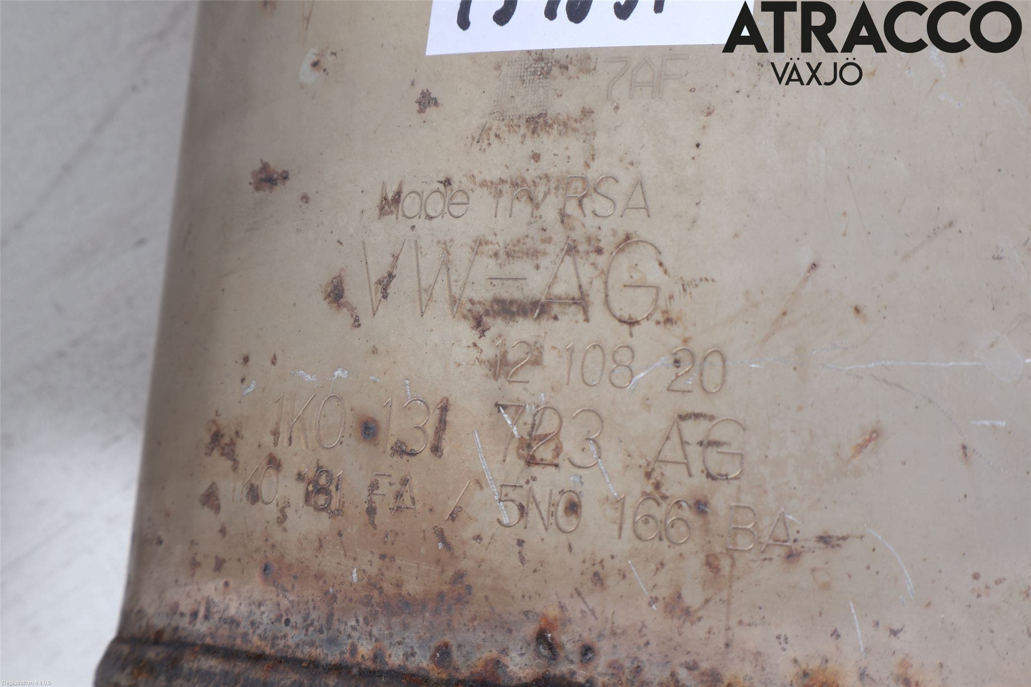 Volkswagen VW GOLF VI 09-13 Katalysator