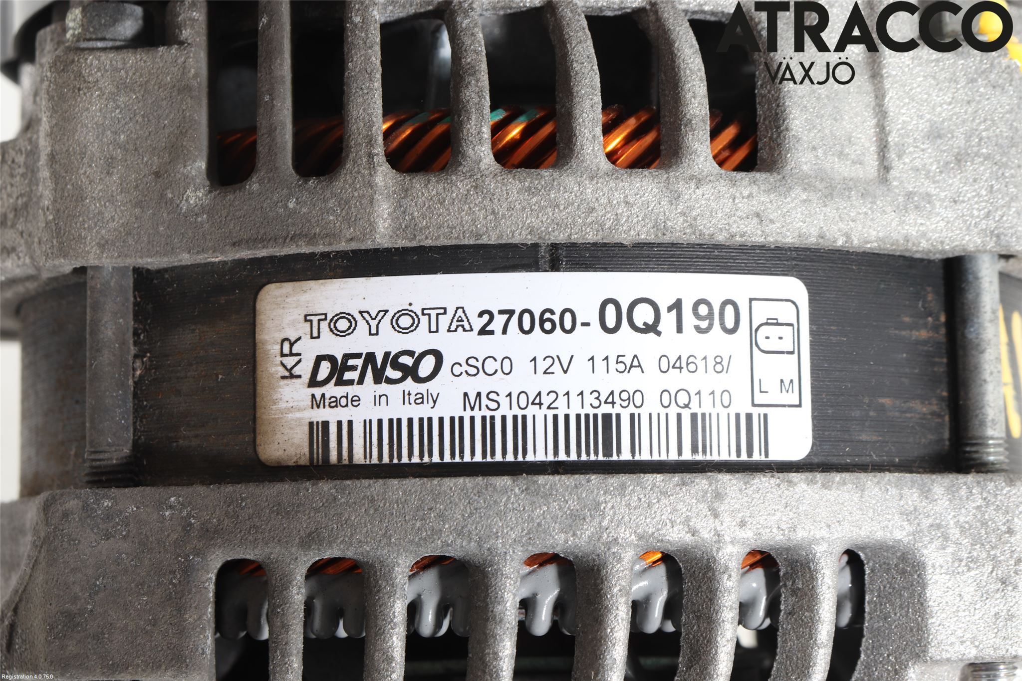 Toyota AYGO 15-21 Generator