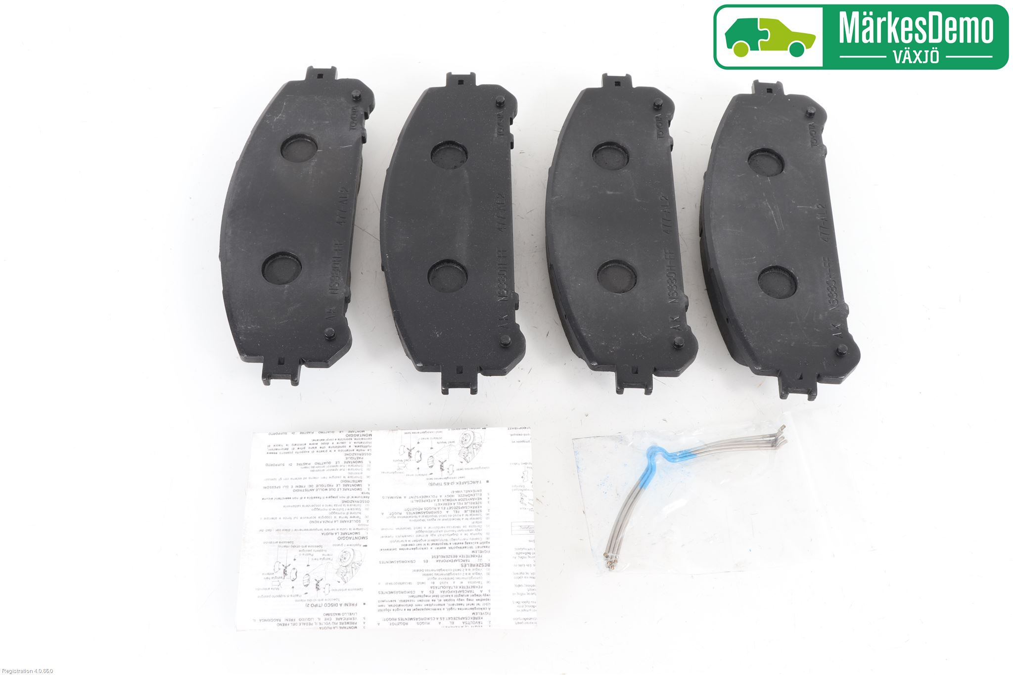 Lexus RX AL20 16-22 Bromsbelägg Fram