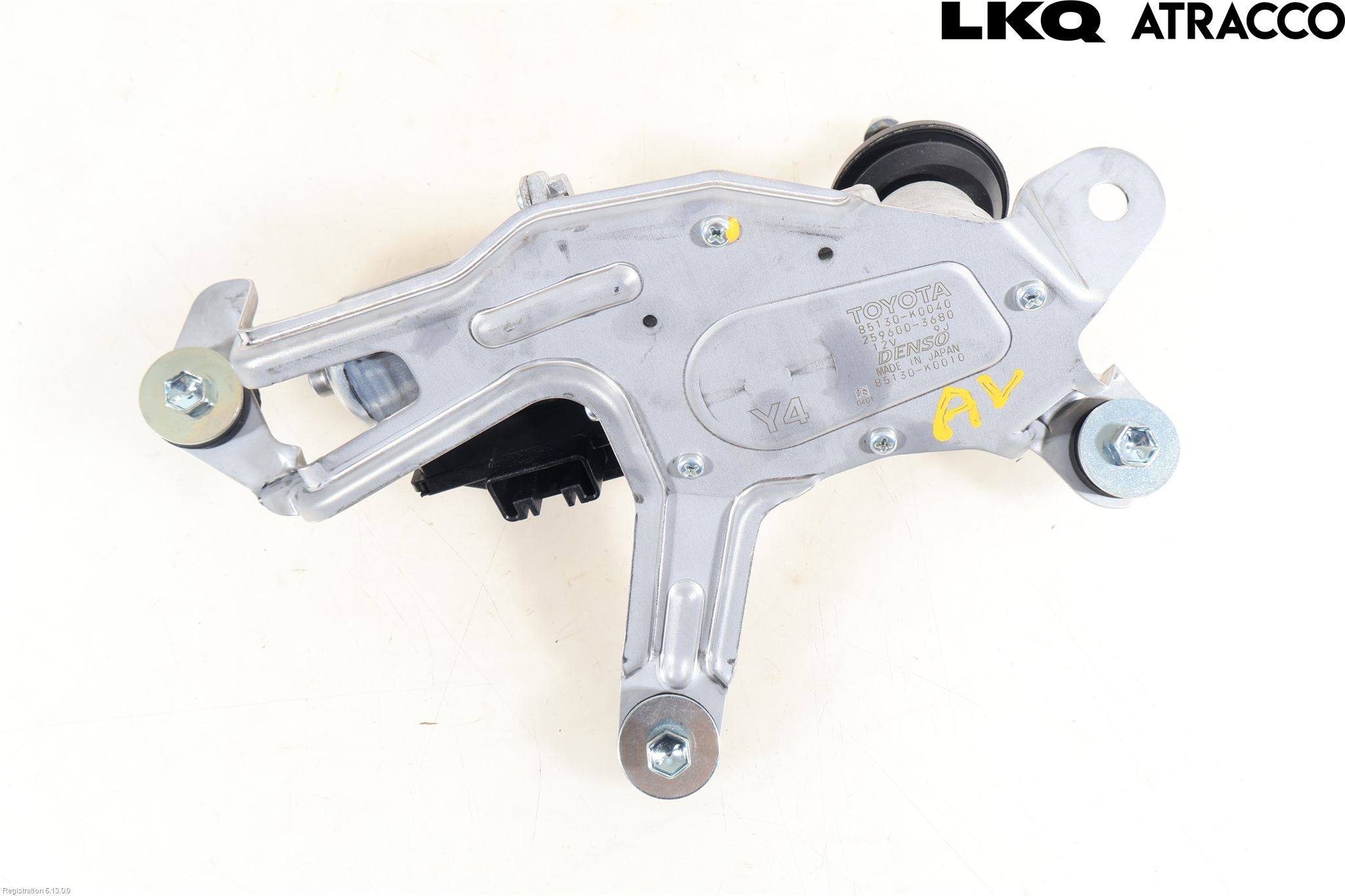 Toyota YARIS XP21 20- Torkarmotor Baklucka