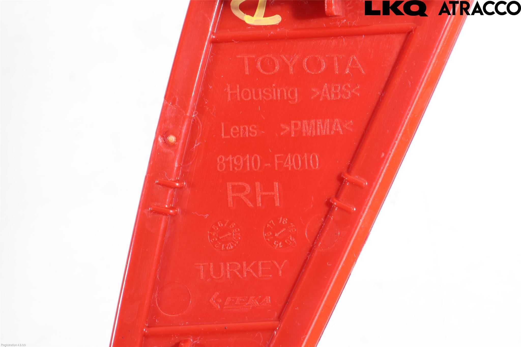 Toyota C-HR 16-23 Dimljus/Reflex Bak