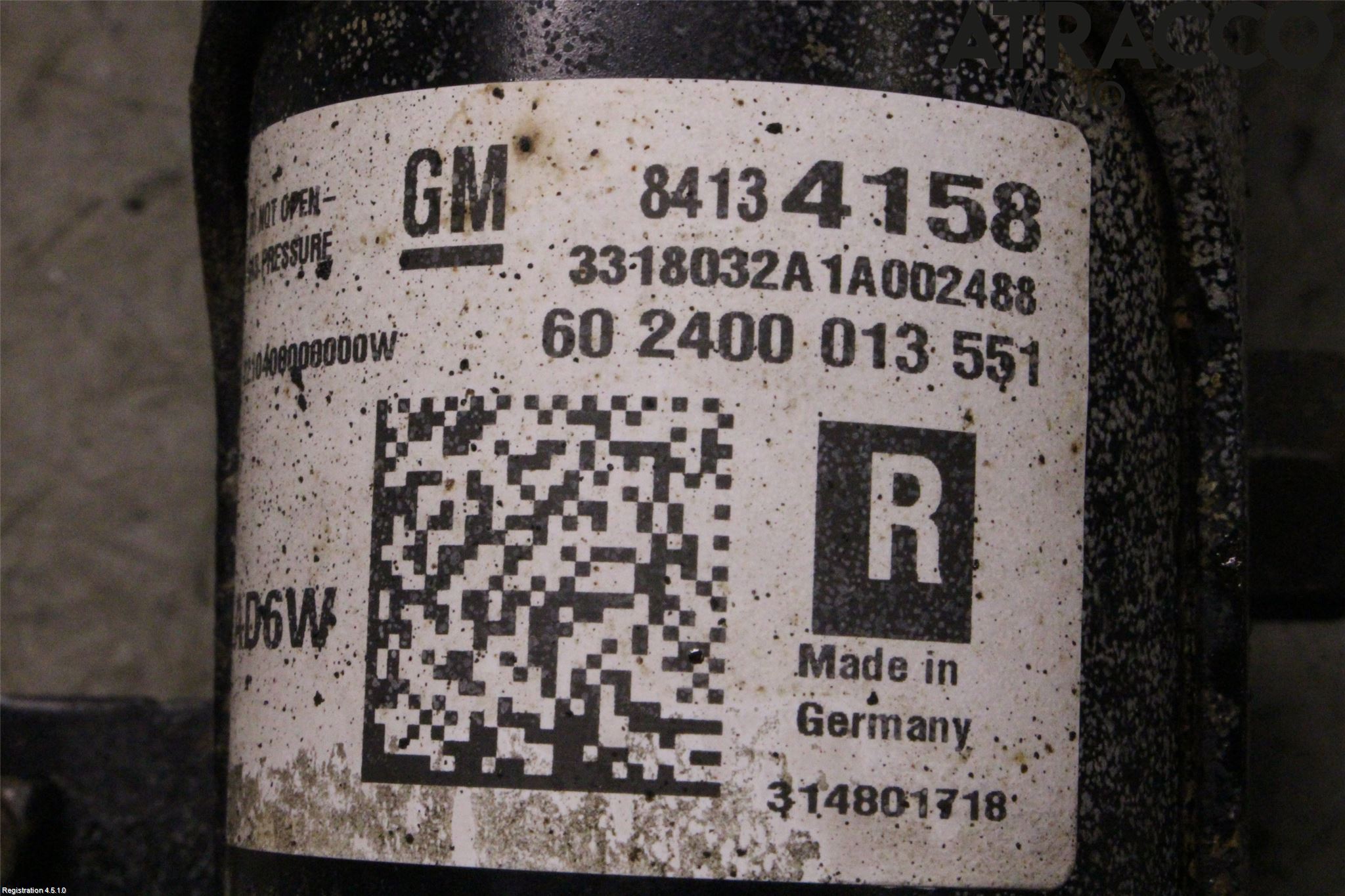 Opel INSIGNIA 17- Fjäderben Fram Höger