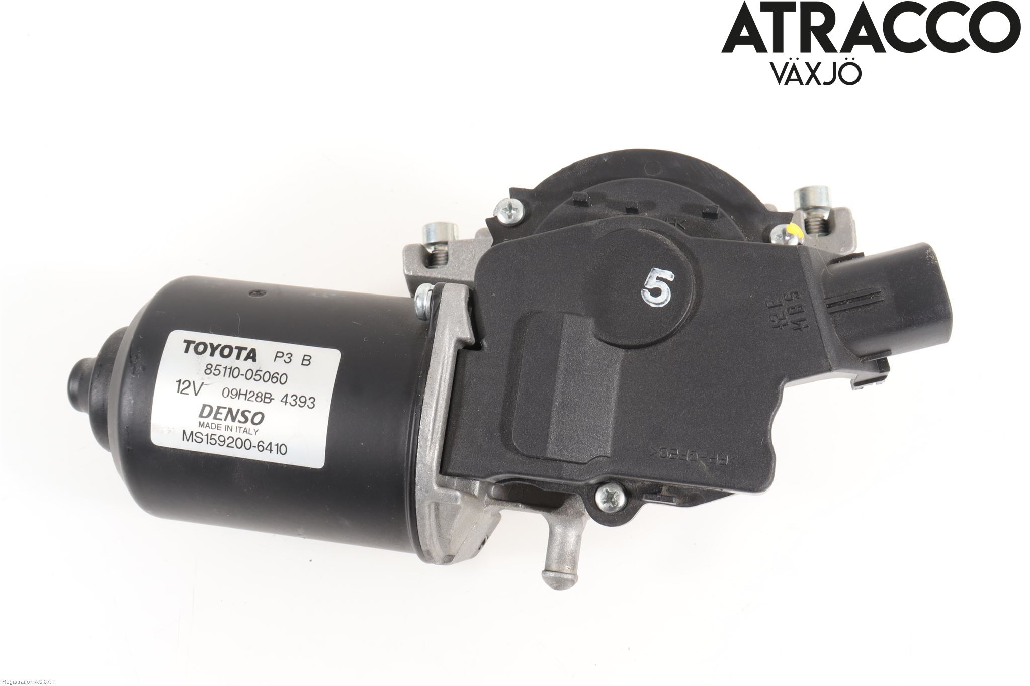 Toyota AVENSIS 07-08 Torkarmotor Vindruta