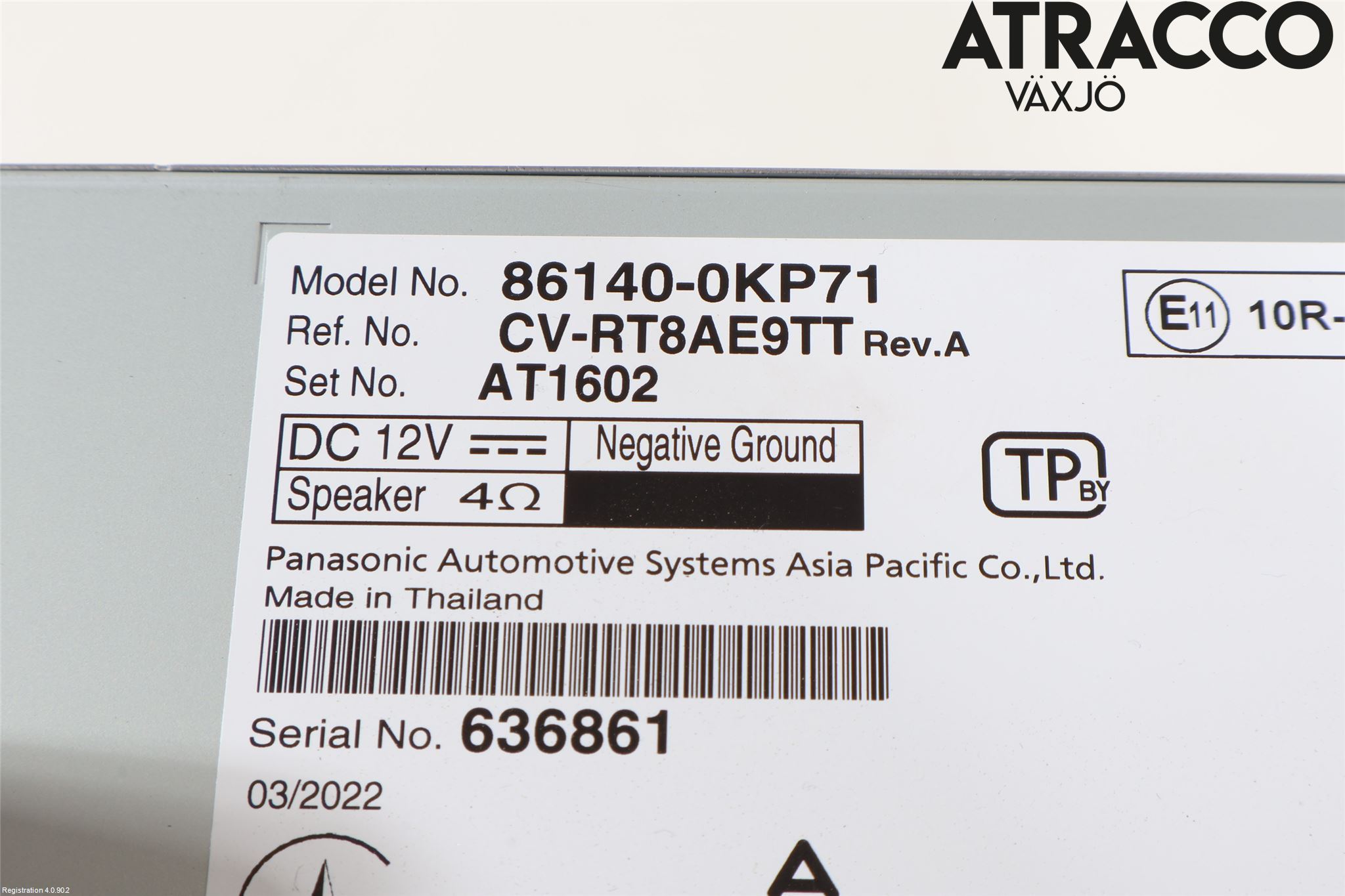 Toyota HILUX 16- Cd Radio - Multimediapanel