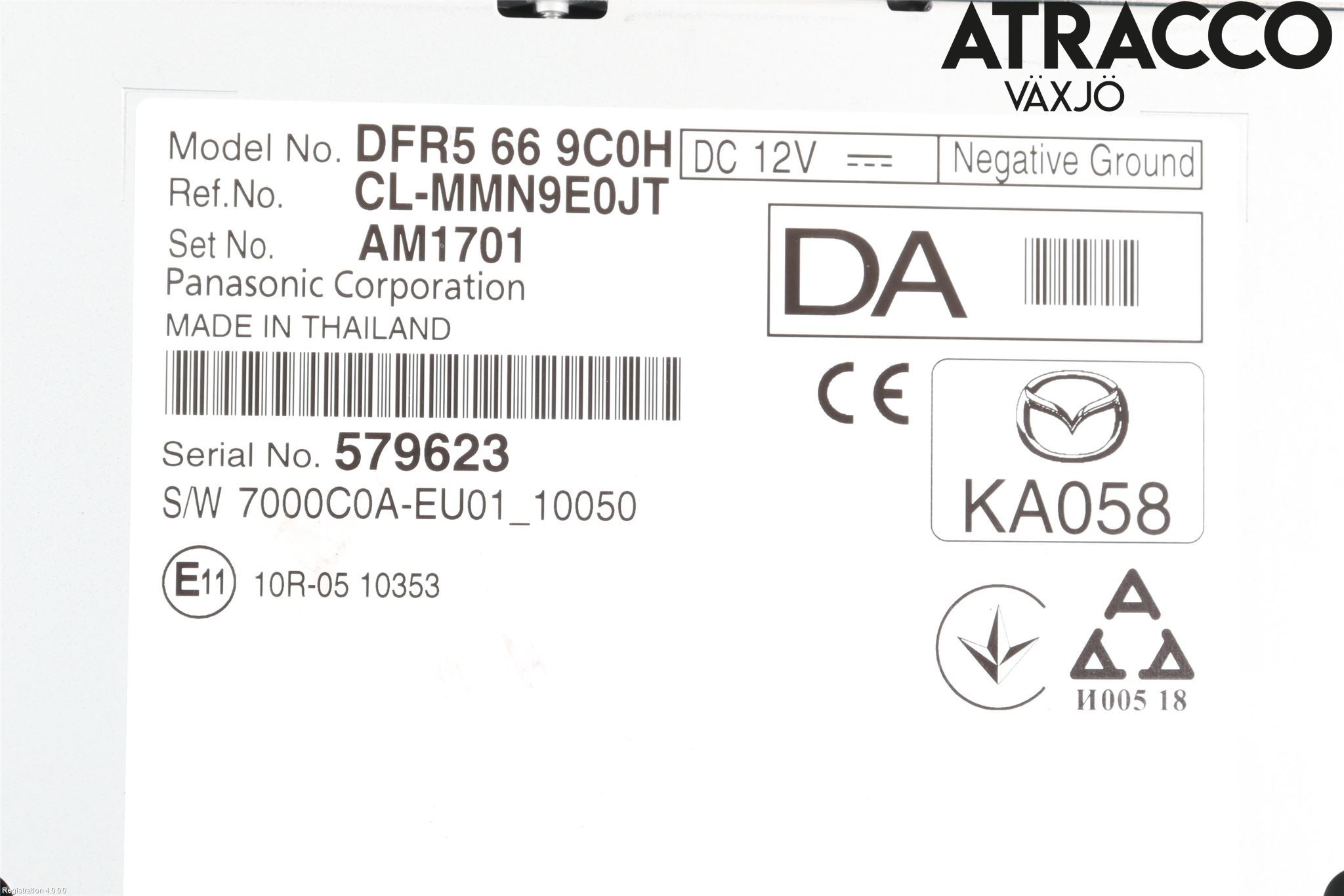 Mazda CX-30 20- Cd Radio - Multimediapanel