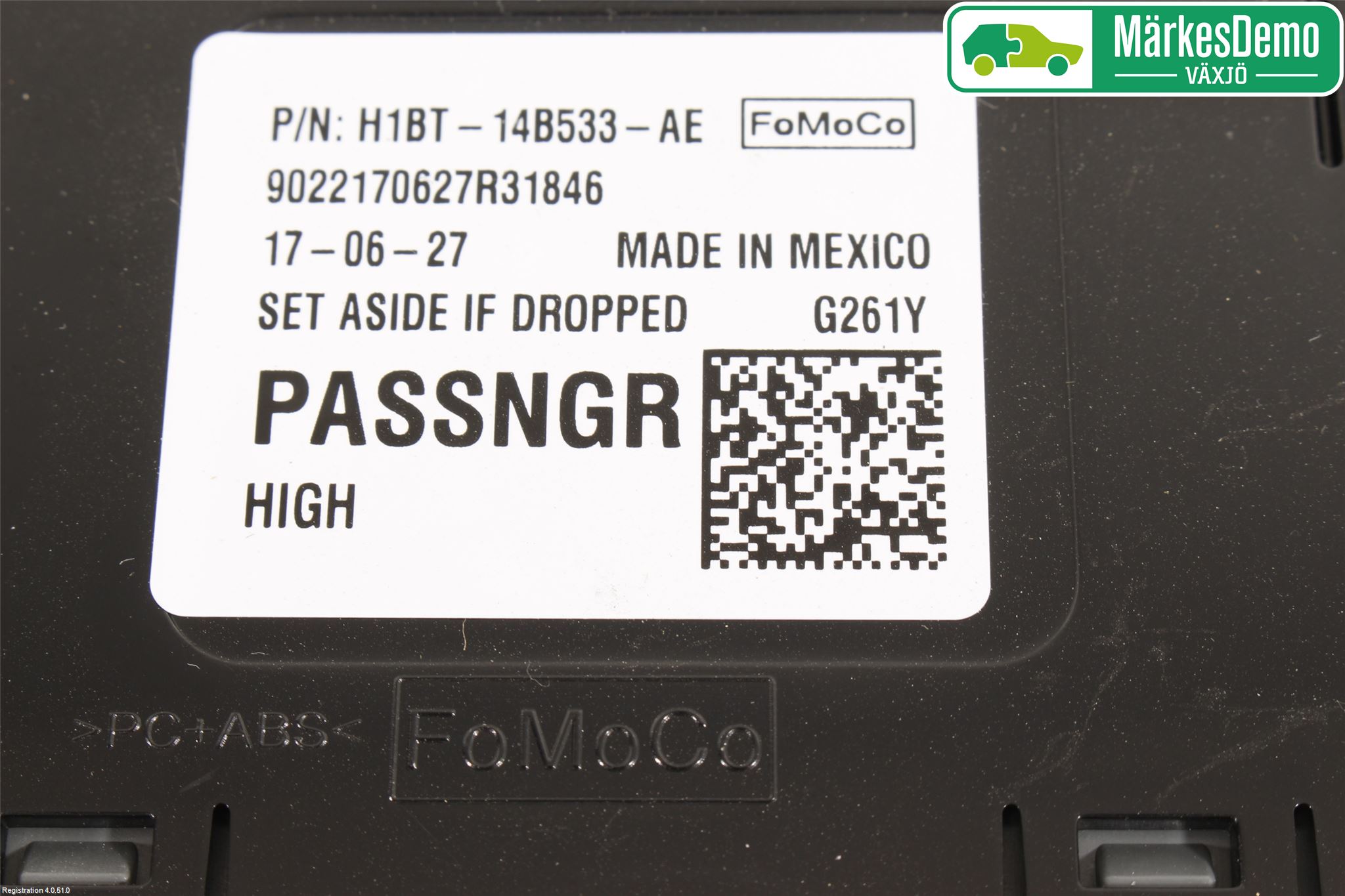 Ford FIESTA (VII) 18-23 Styrenhet Dörr