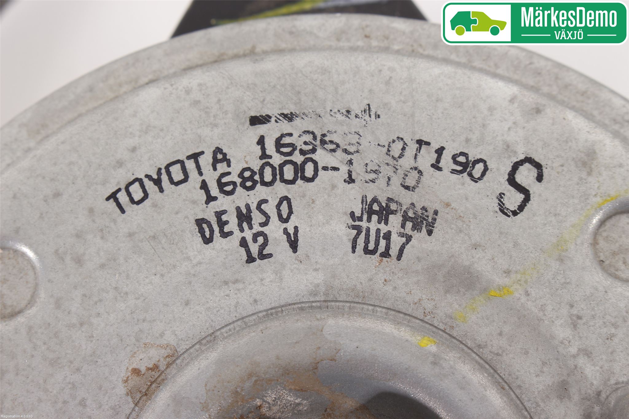 Toyota C-HR 16-23 Kylfläkt El