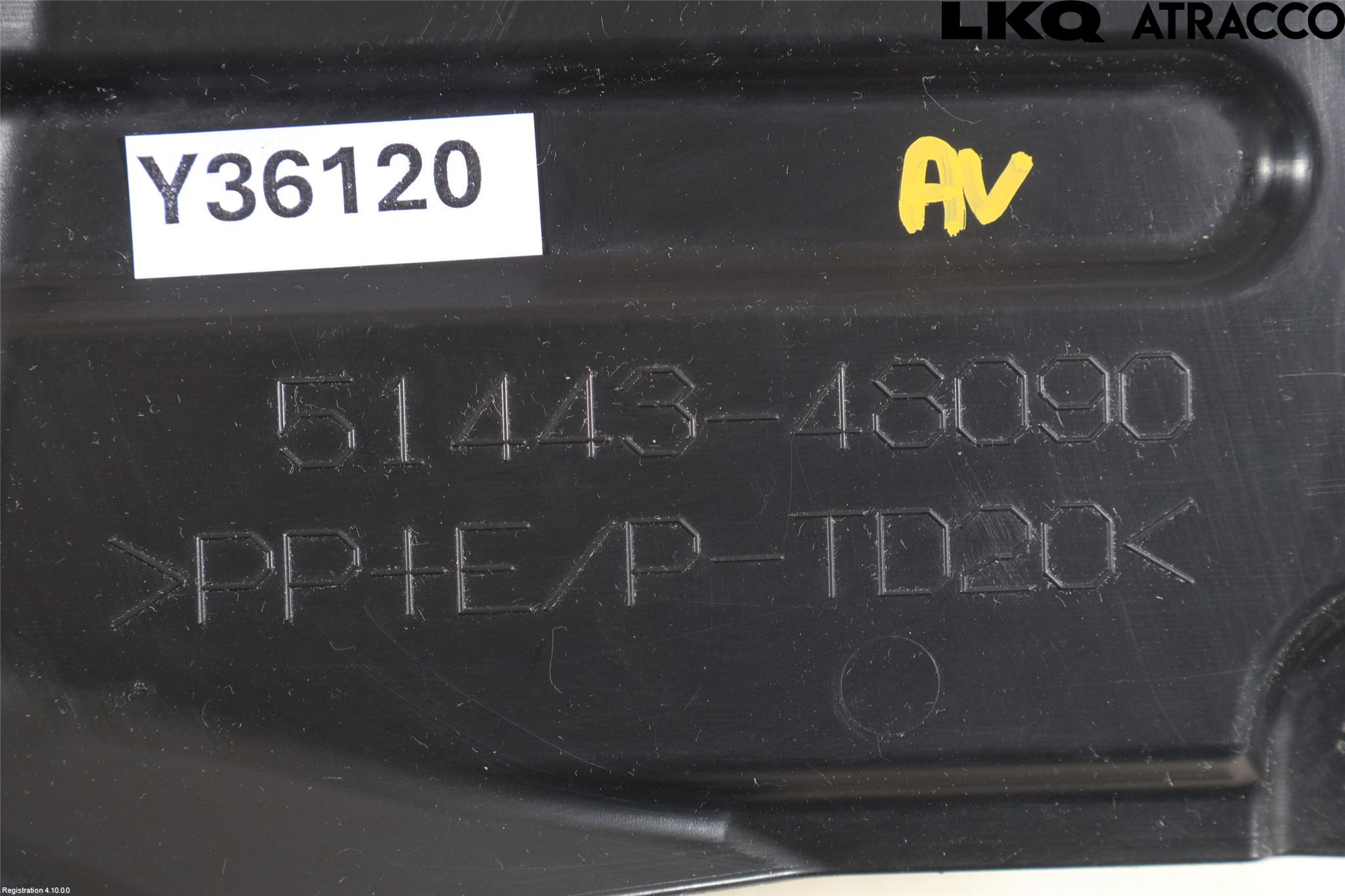 Lexus NX 300h 15-21 Hasplåt Plåt-Plast