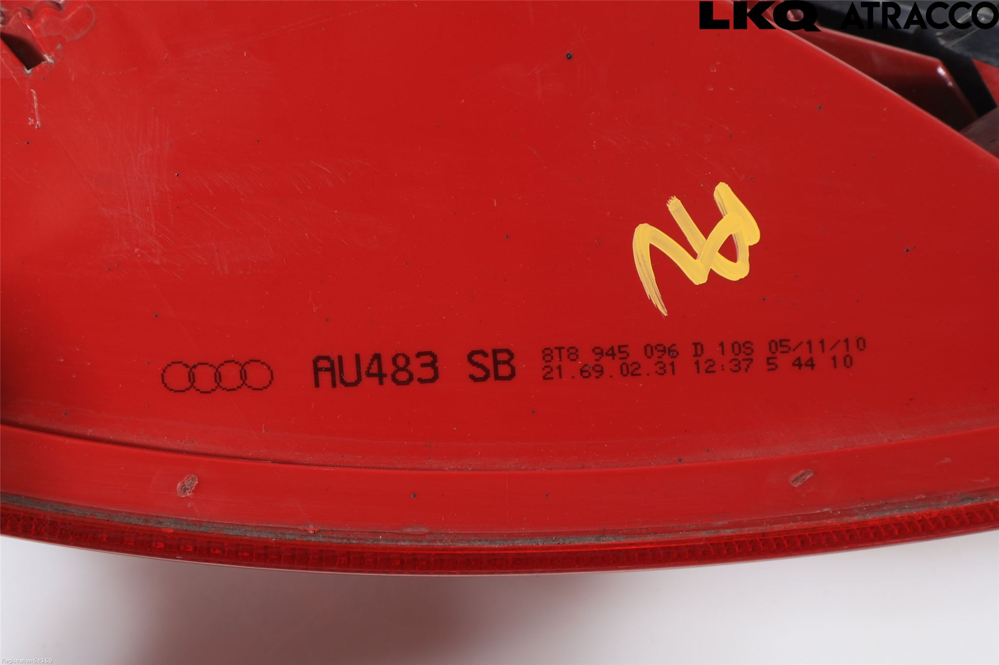 Audi A5 07-16 Bakljus Höger