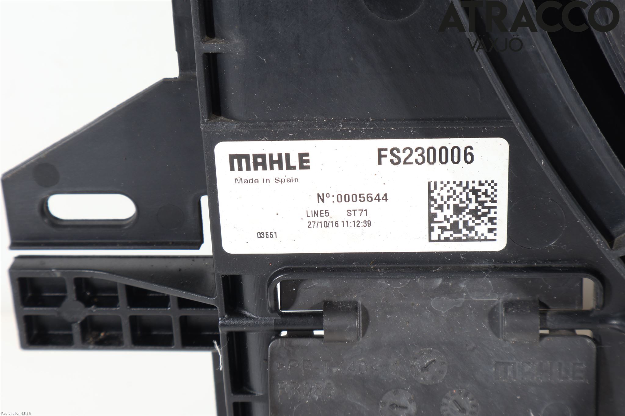 Alfa GIULIA Kylfläktkåpa