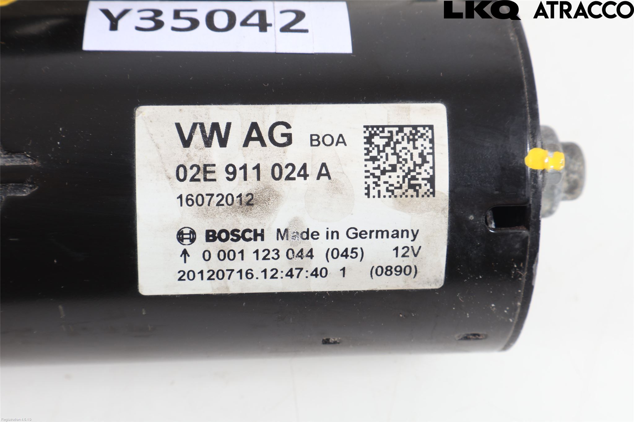 Skoda SUPERB 09-15 Startmotor Diesel