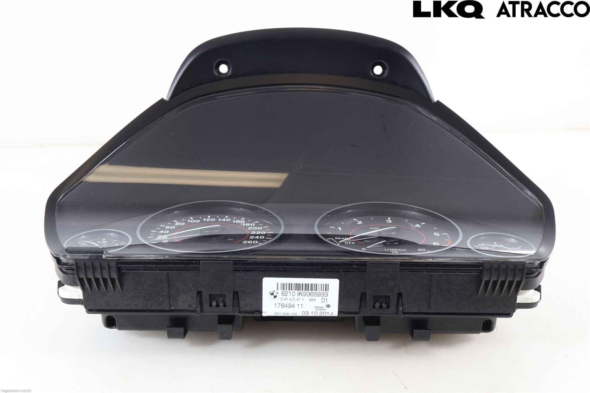 BMW 3 F30/F31/F80 12-19 Instrument Komb