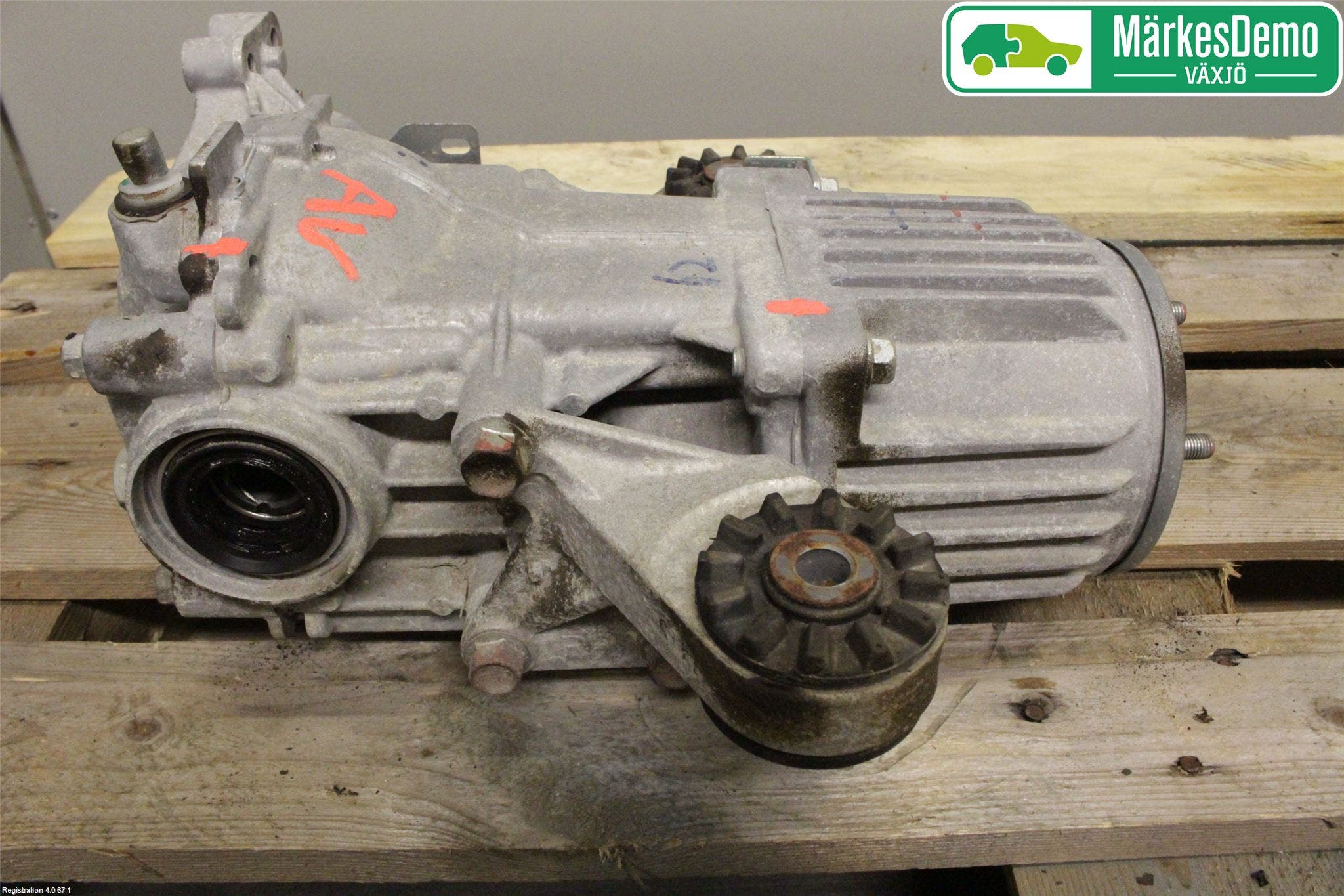 Mitsubishi ASX 10-22 Bakväxel-Diff