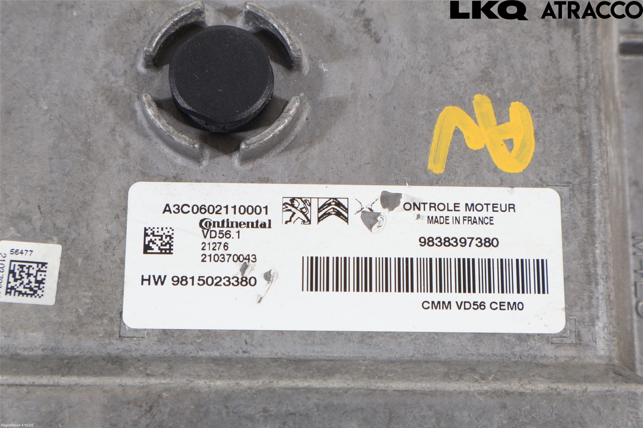 Peugeot 208/E-208 20- Styrenhet Insprut Bensin