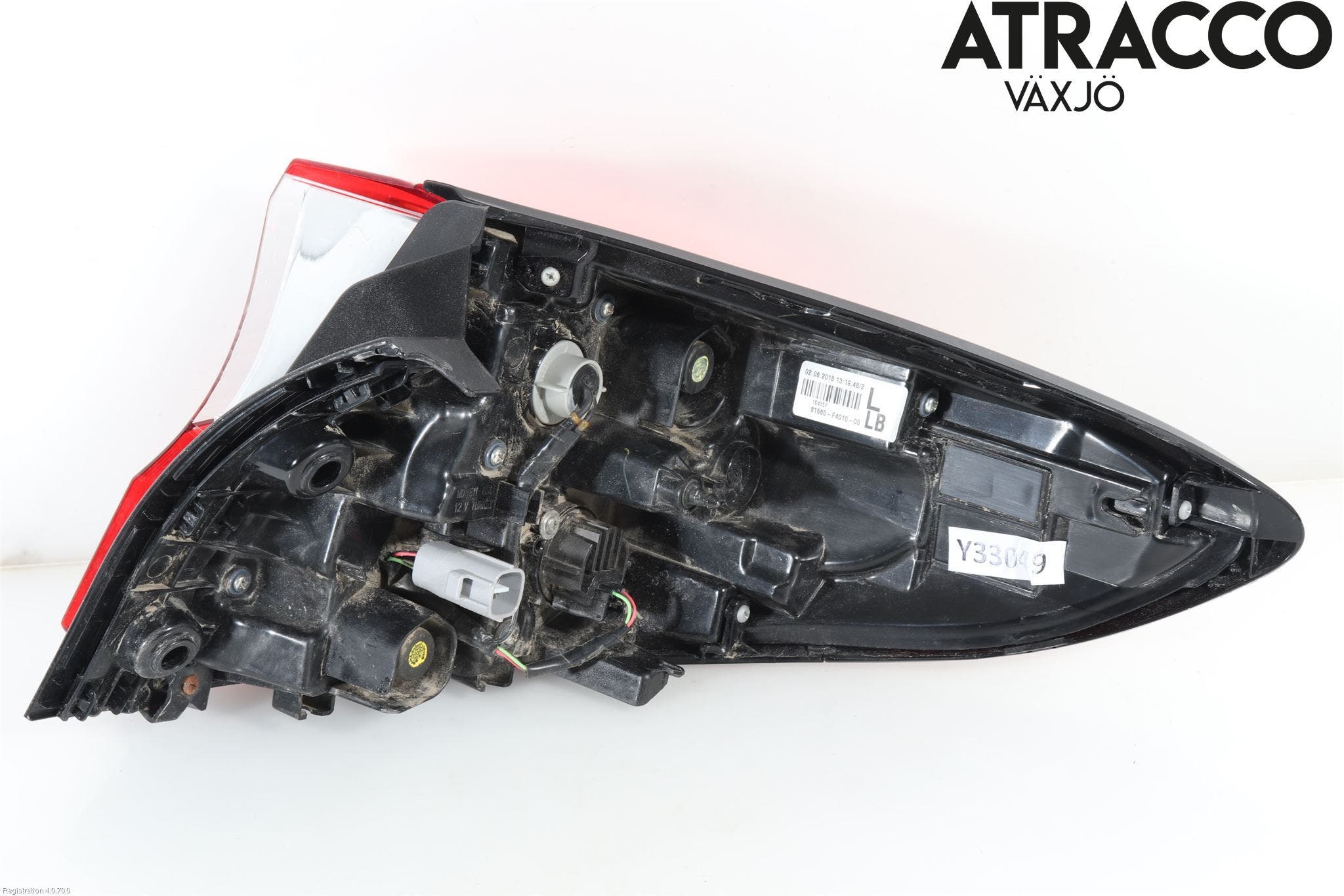 Toyota C-HR 16-23 Bakljus Vänster