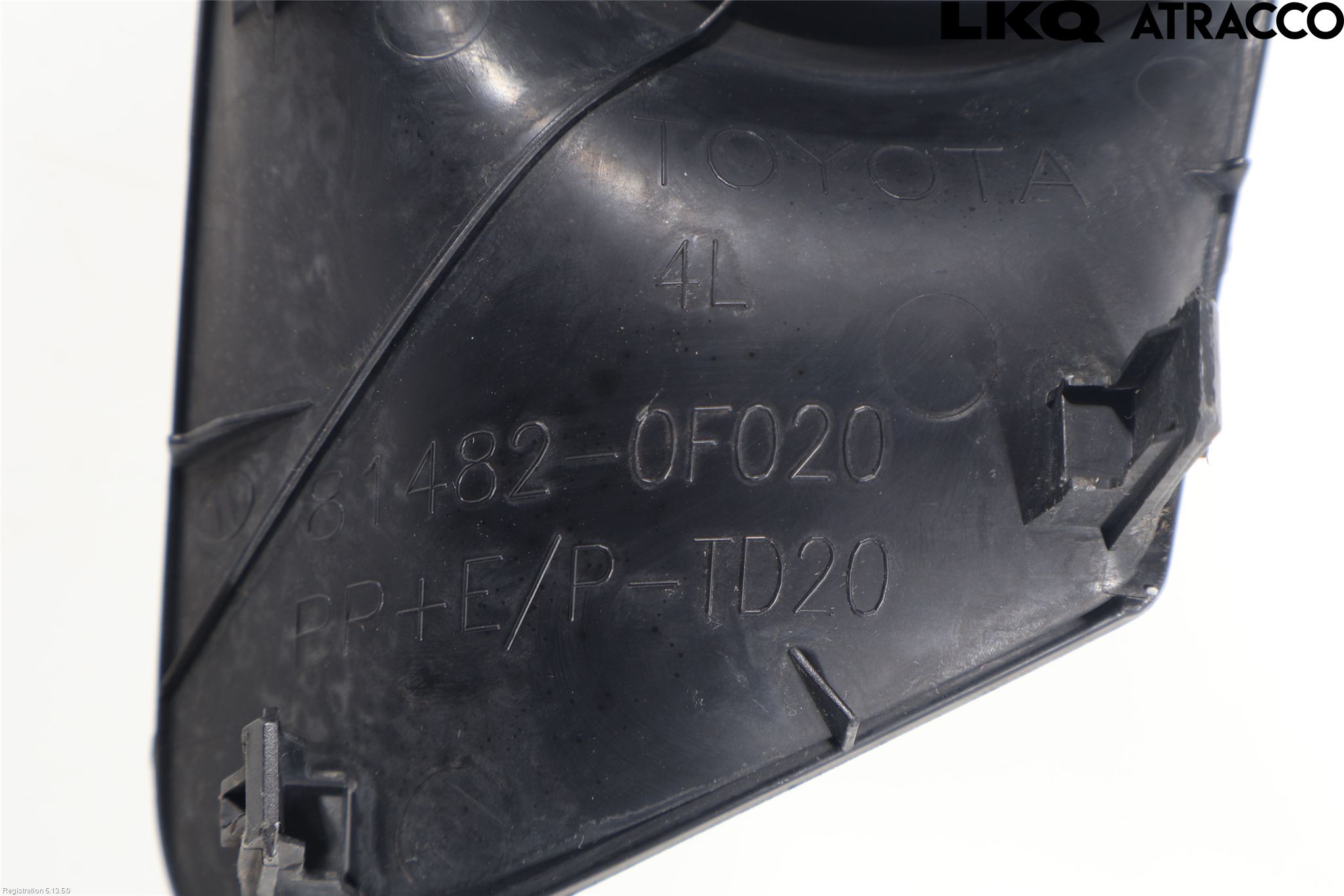 Toyota VERSO 09-18 Dimljussarg Fram
