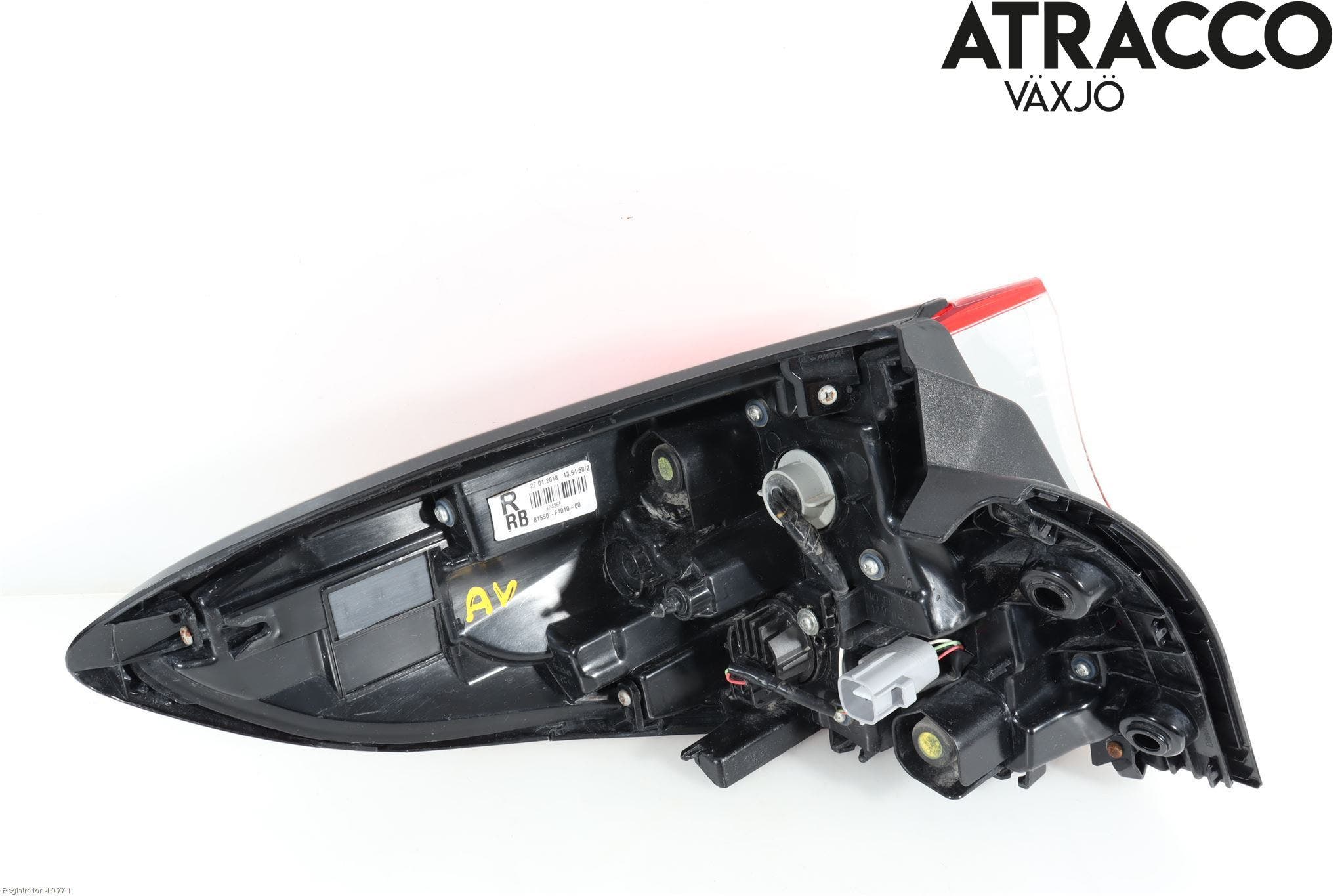 Toyota C-HR 16-23 Bakljus Höger