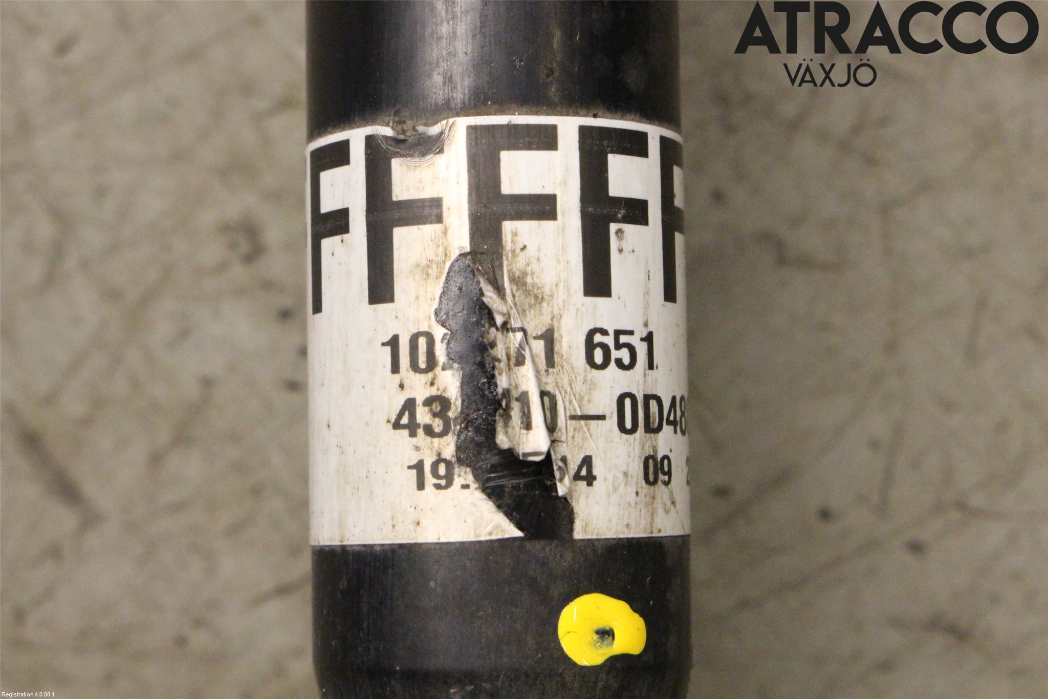 Toyota YARIS XP130 12-14 Drivaxel Fram Höger