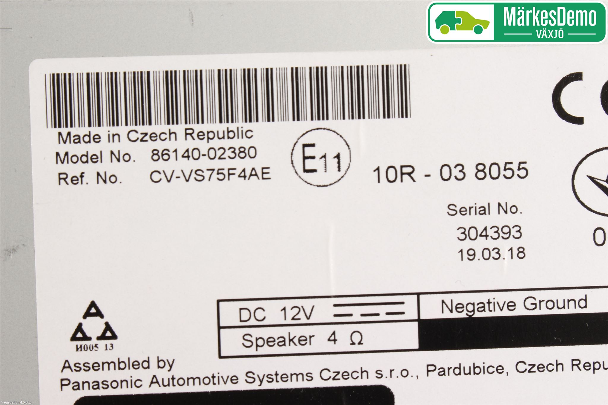 Toyota AURIS 13-19 Cd Radio - Multimediapanel