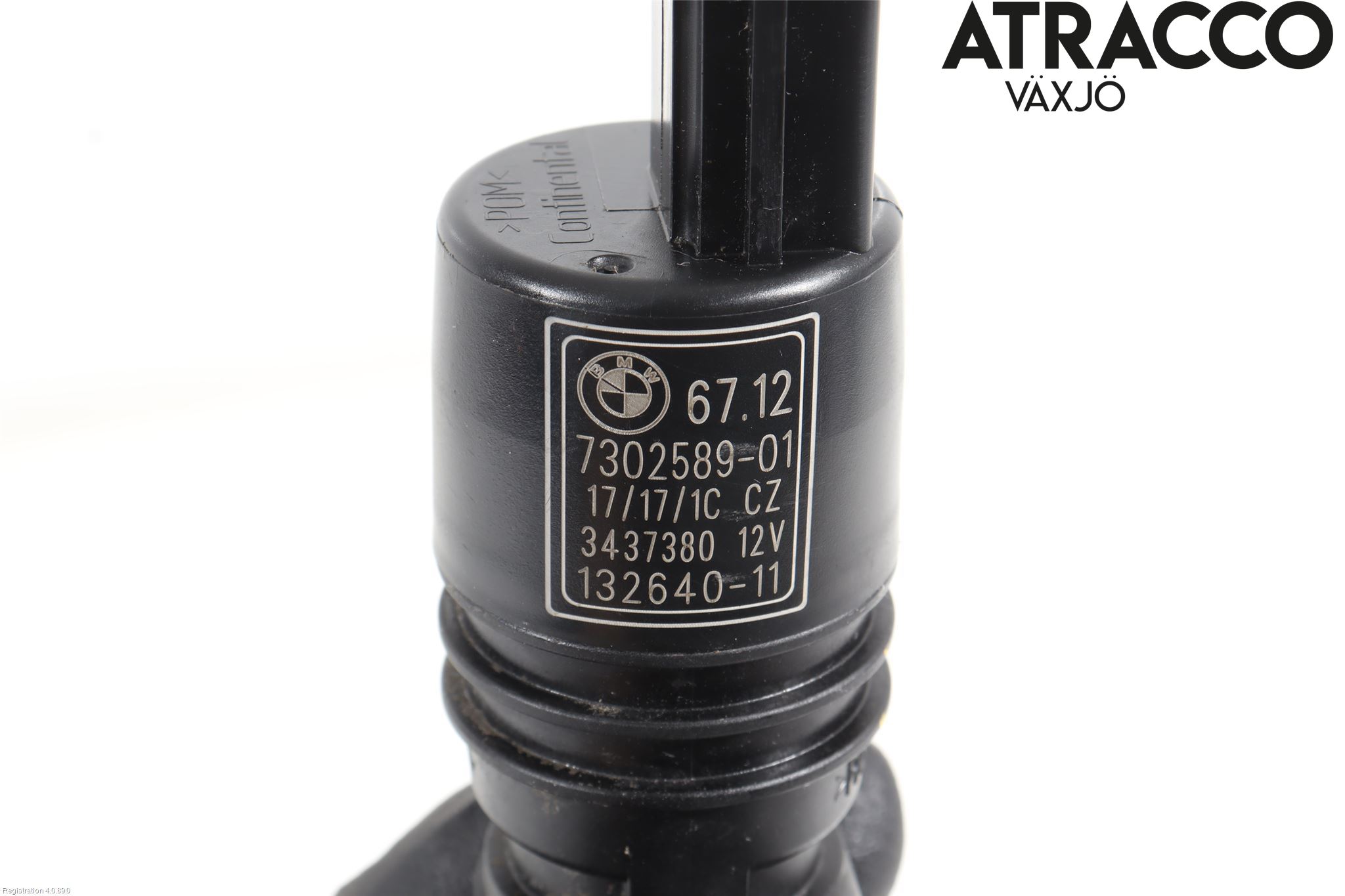 BMW 3 F30/F31/F80 12-19 Spolarpump Vindruta