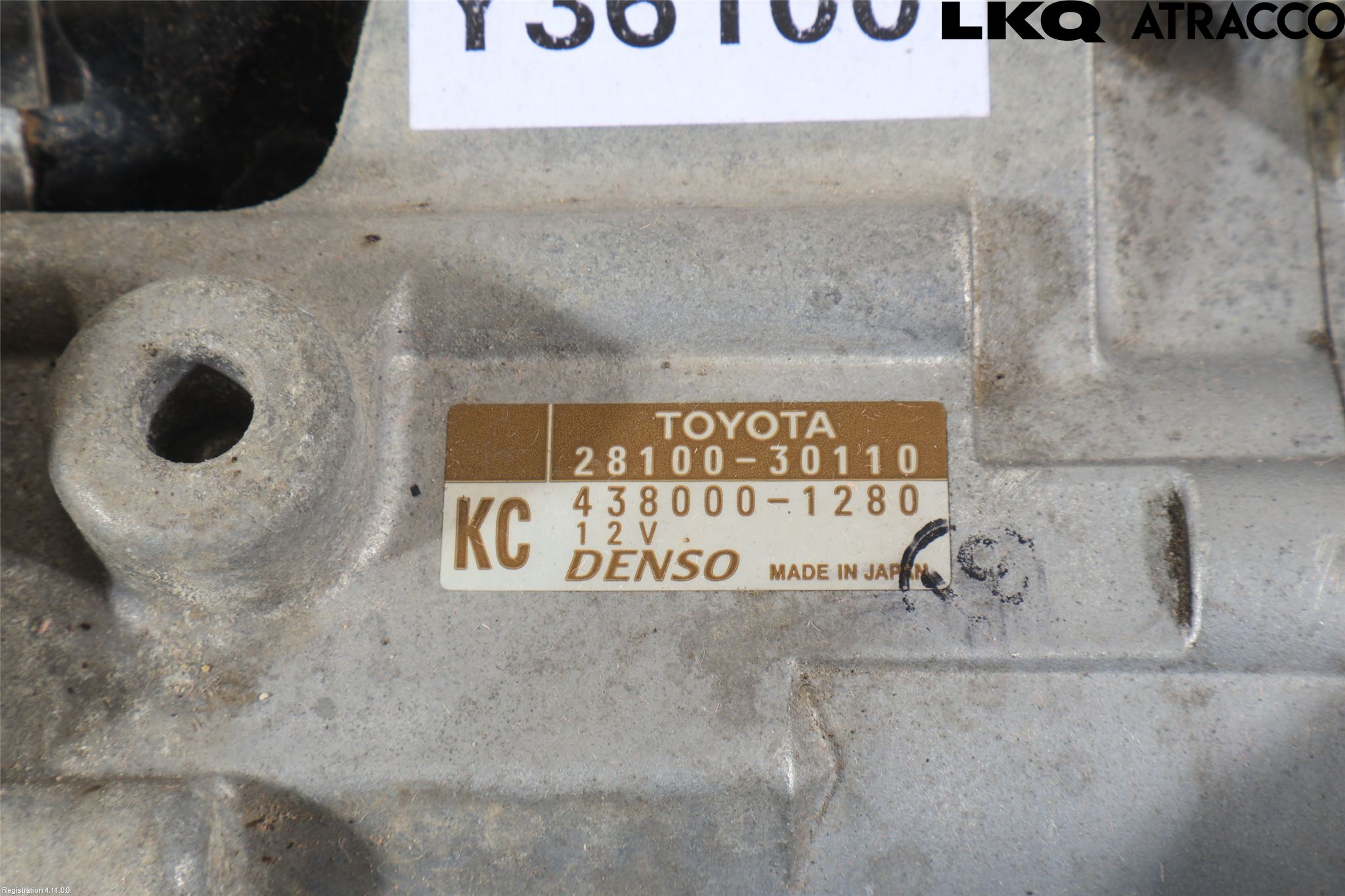 Toyota HILUX 16- Startmotor Diesel