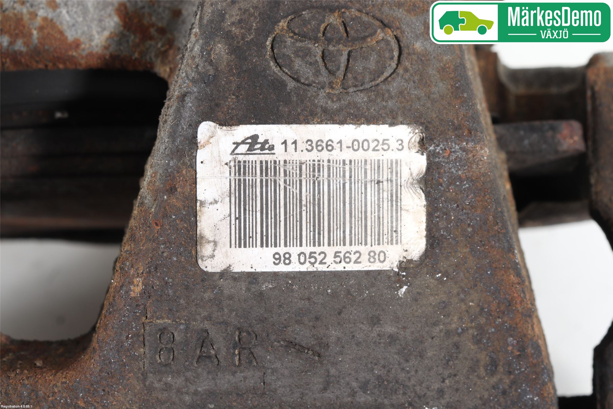 Toyota PROACE II 16- Bromsok Fram Vänster