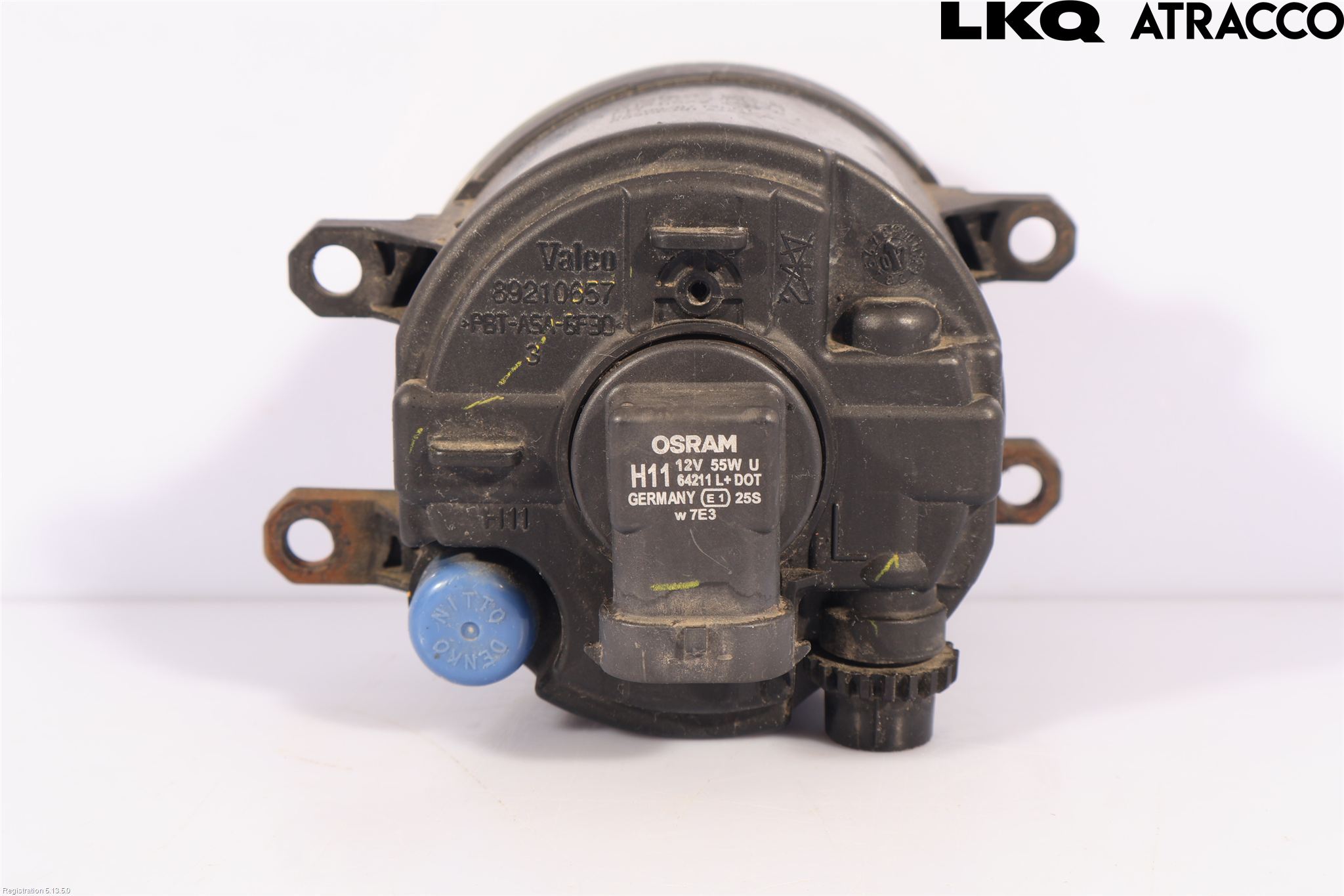 Toyota AURIS 07-09 Dimljus-Varselljus Fram