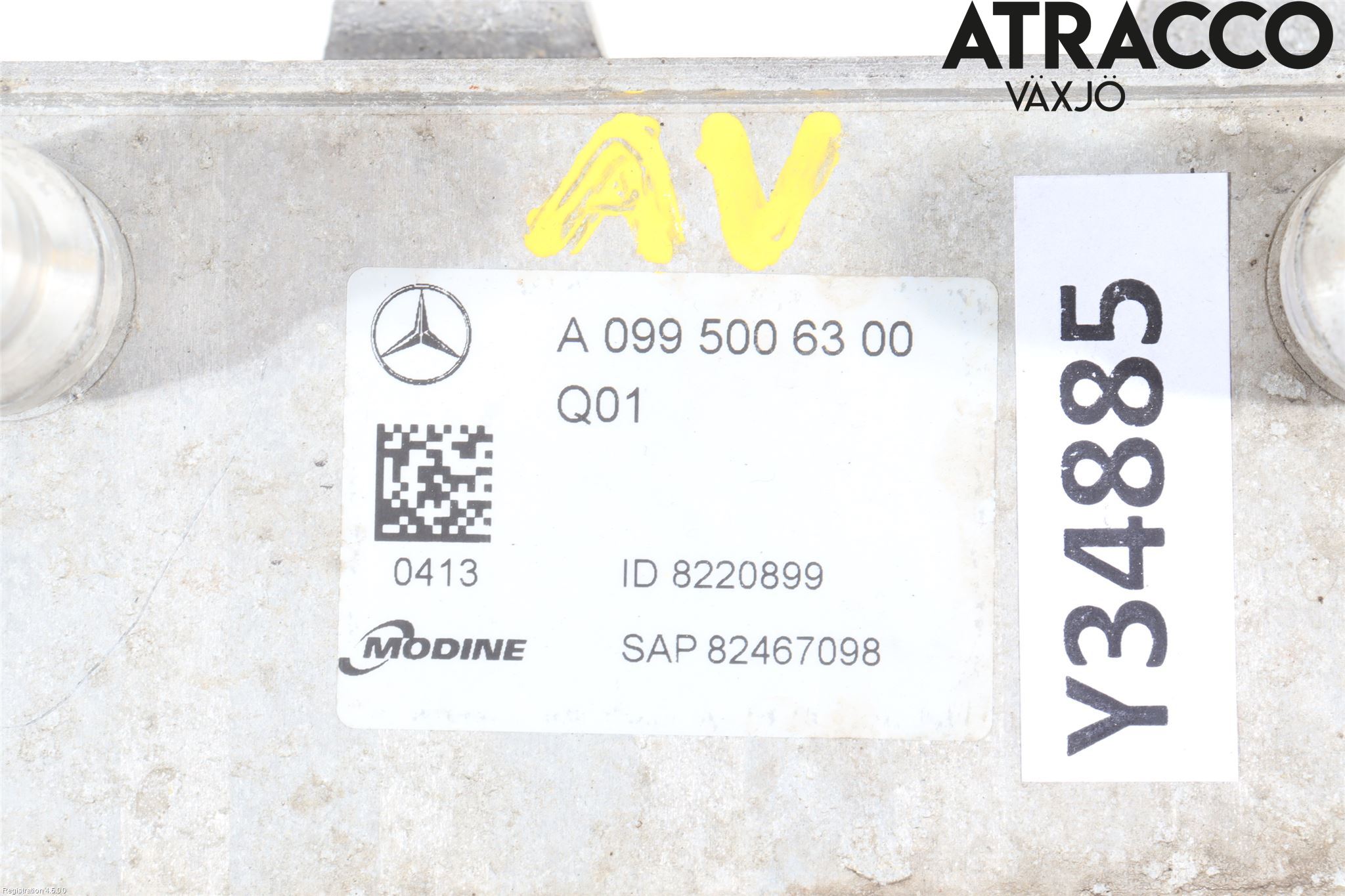 Mercedes-Benz MB E-KLASS (W213) 16-23 Oljekylare Automat