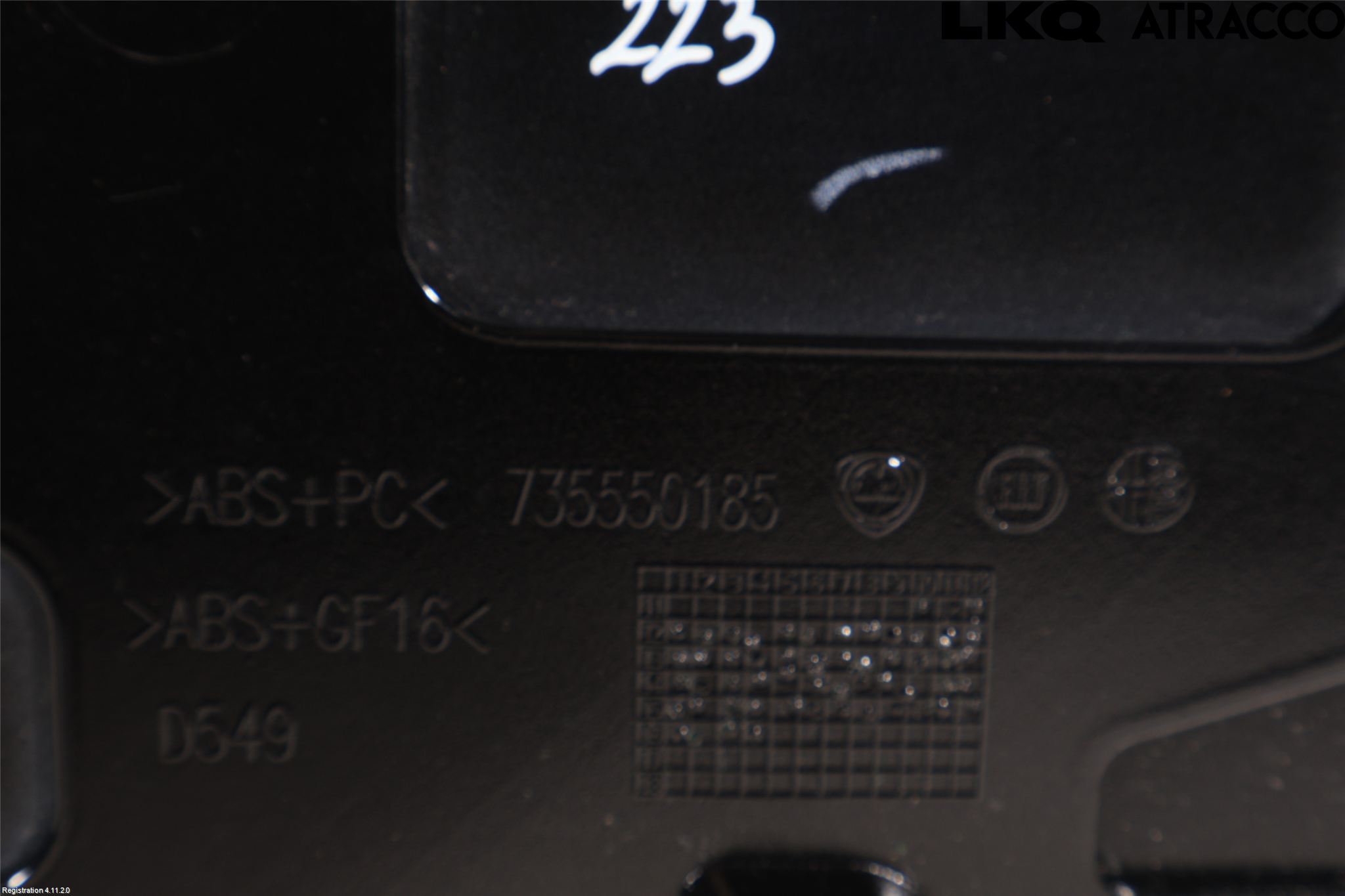 Fiat 500L 13-19 Spoiler Baklucka