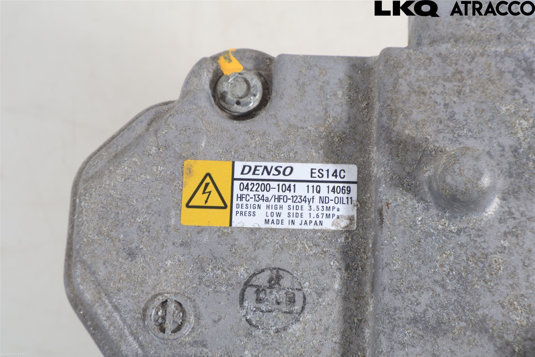 Toyota YARIS XP130 12-14 Ac Kompressor