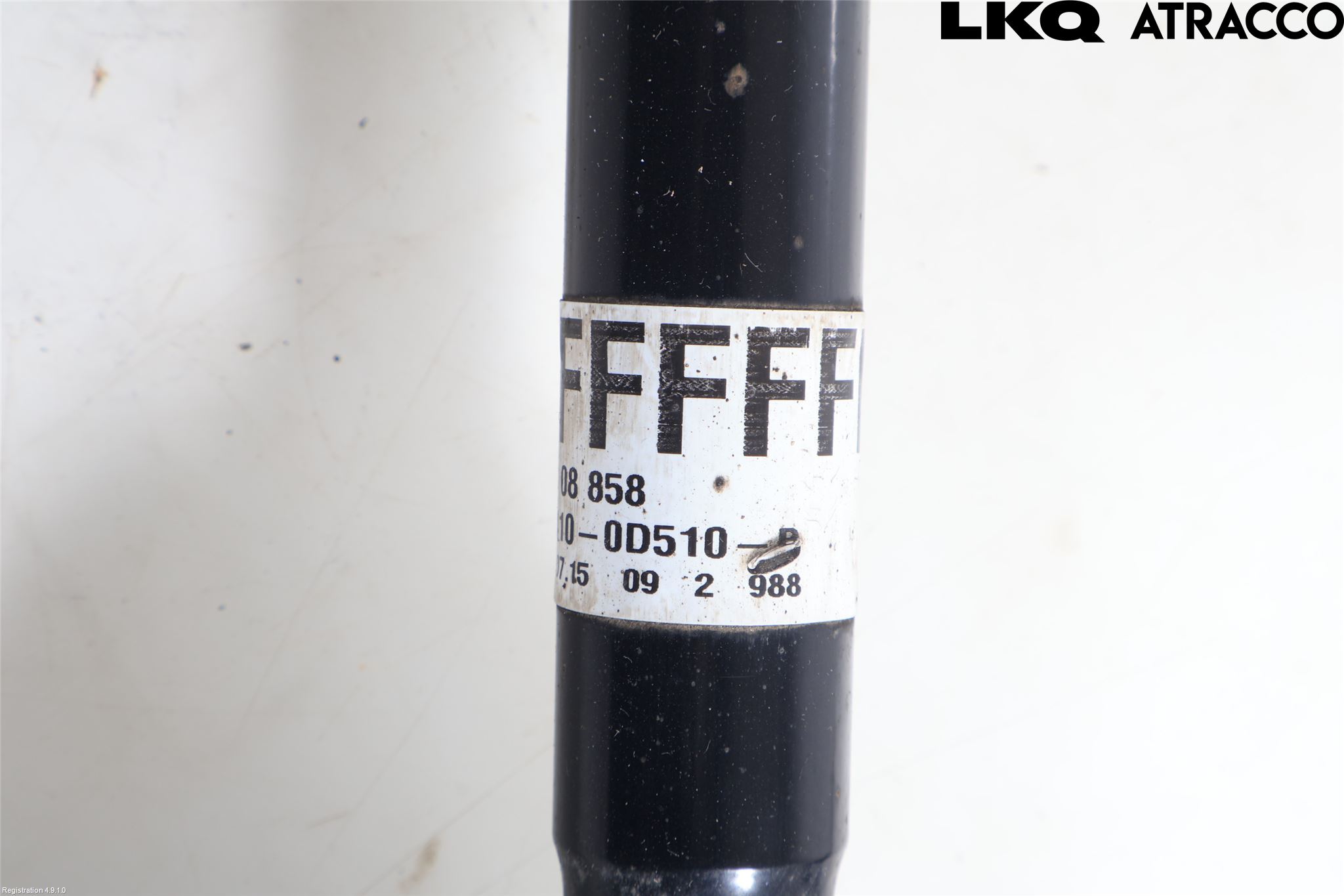 Toyota YARIS XP130 15-20 Drivaxel Fram Höger