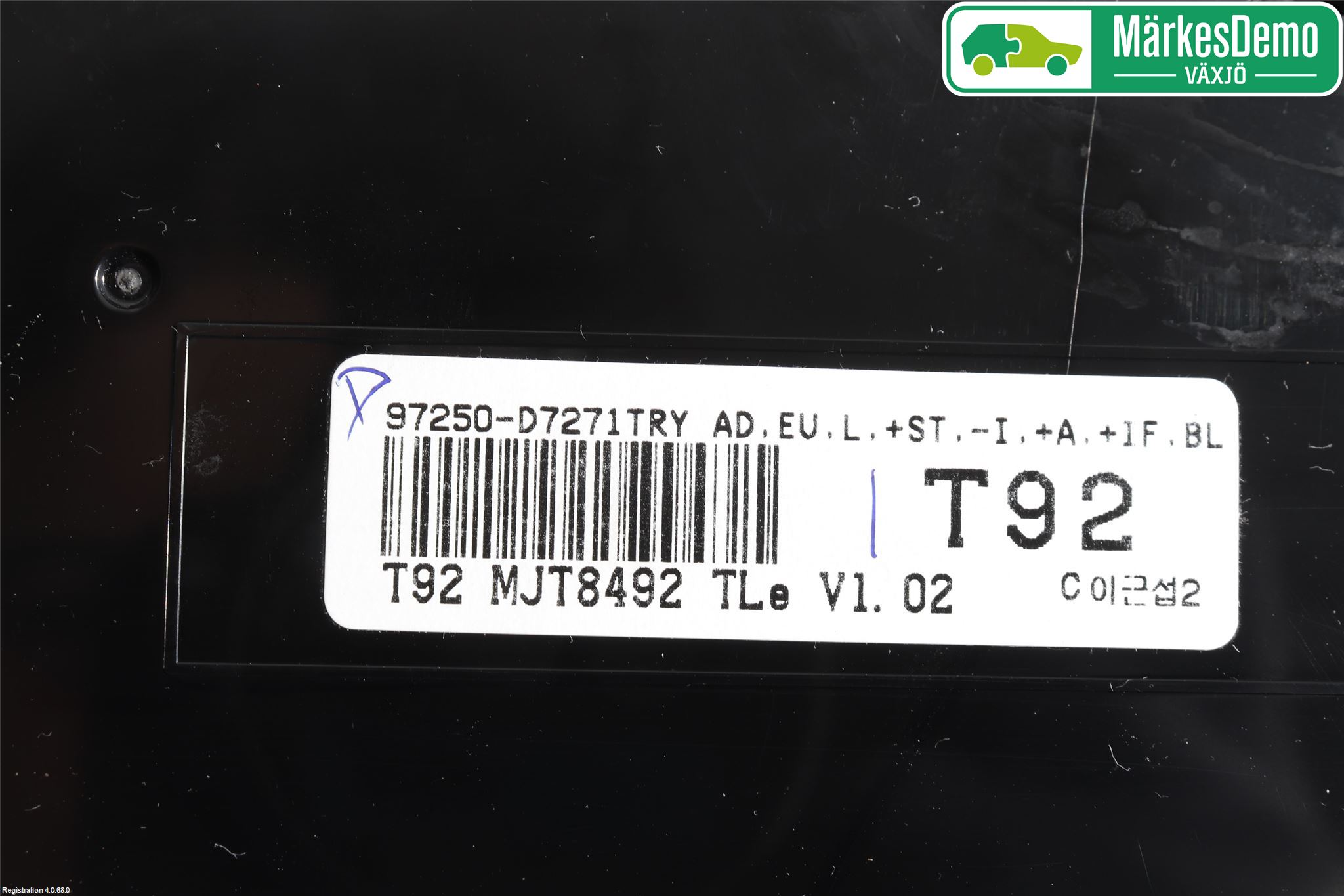 Hyundai TUCSON 05- Ac Styrenhet Ac Manöveren