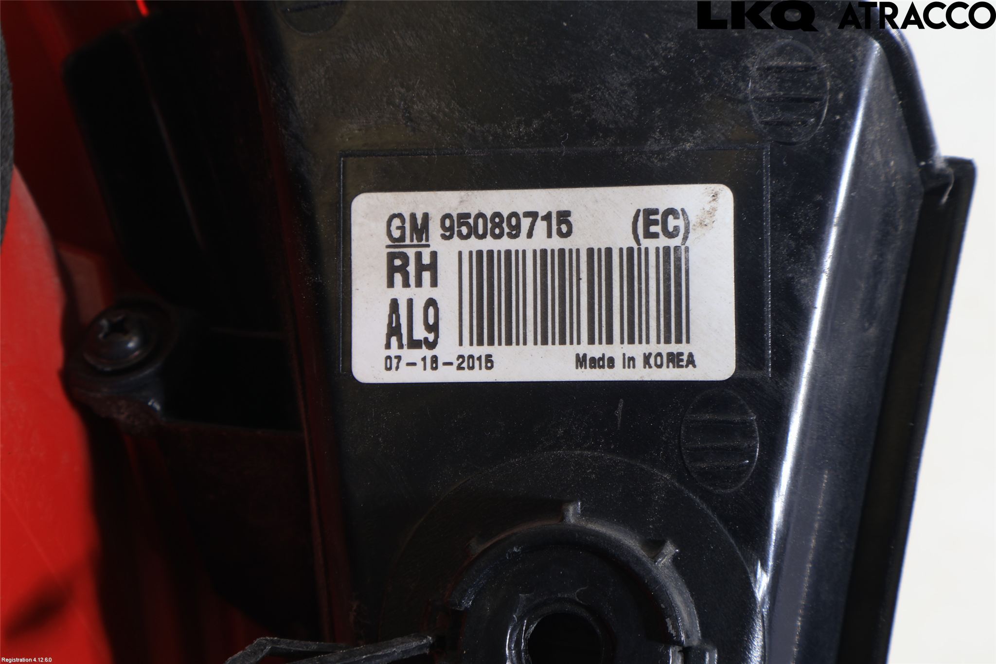 Opel MOKKA 13-20 Bakljus Höger