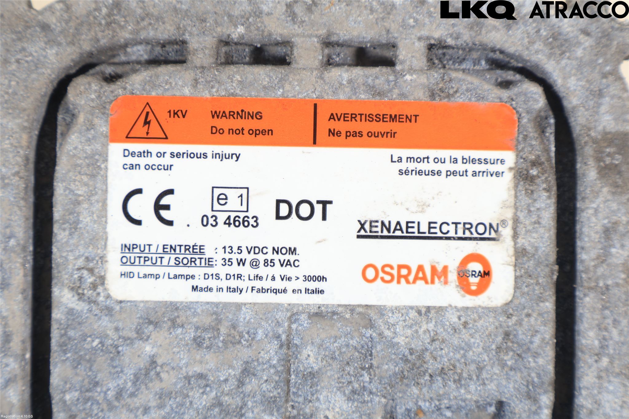 Ford FOCUS 08-11 Styrenhet Strålkastare