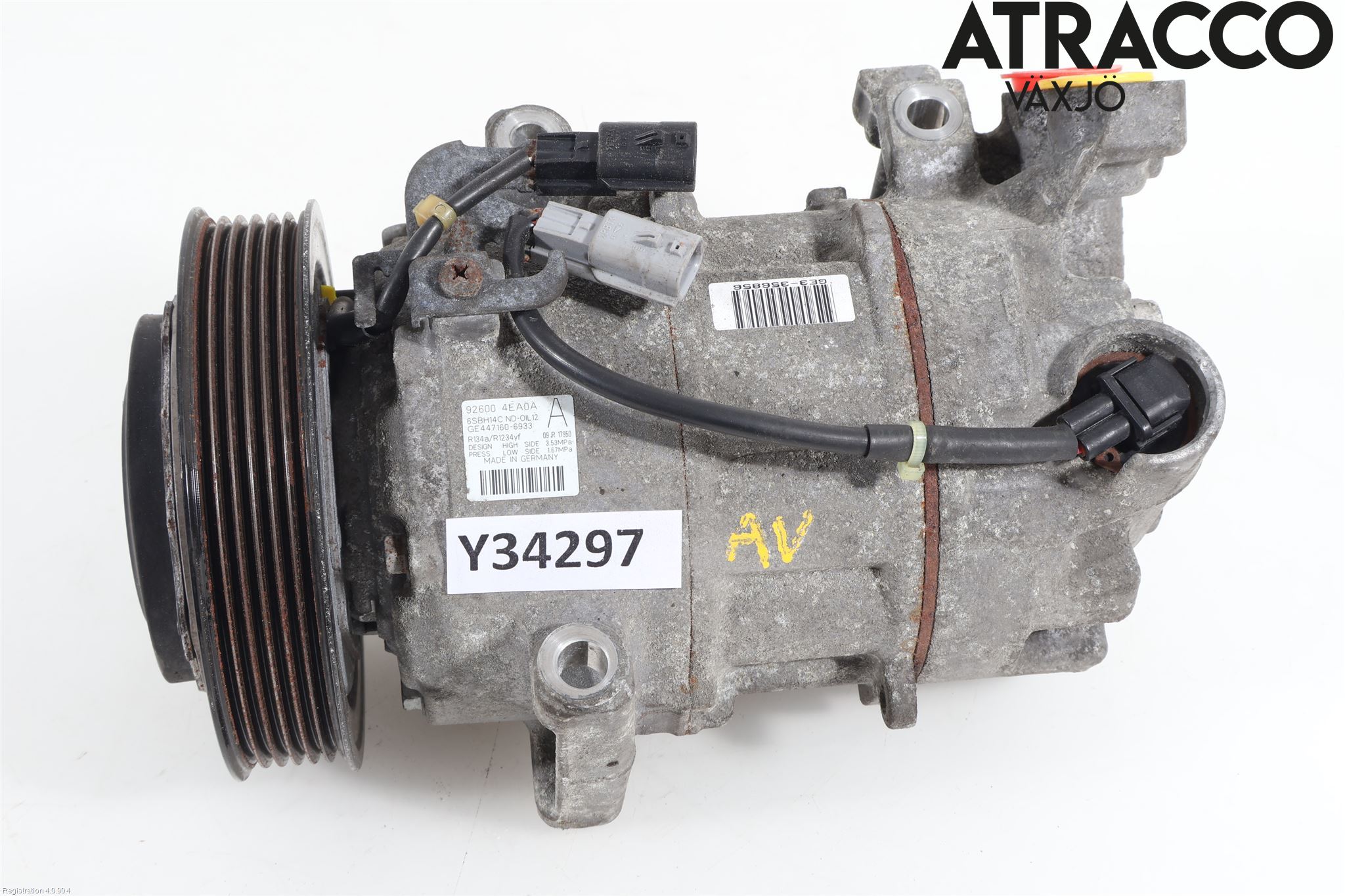 Nissan QASHQAI 14-17 Ac Kompressor